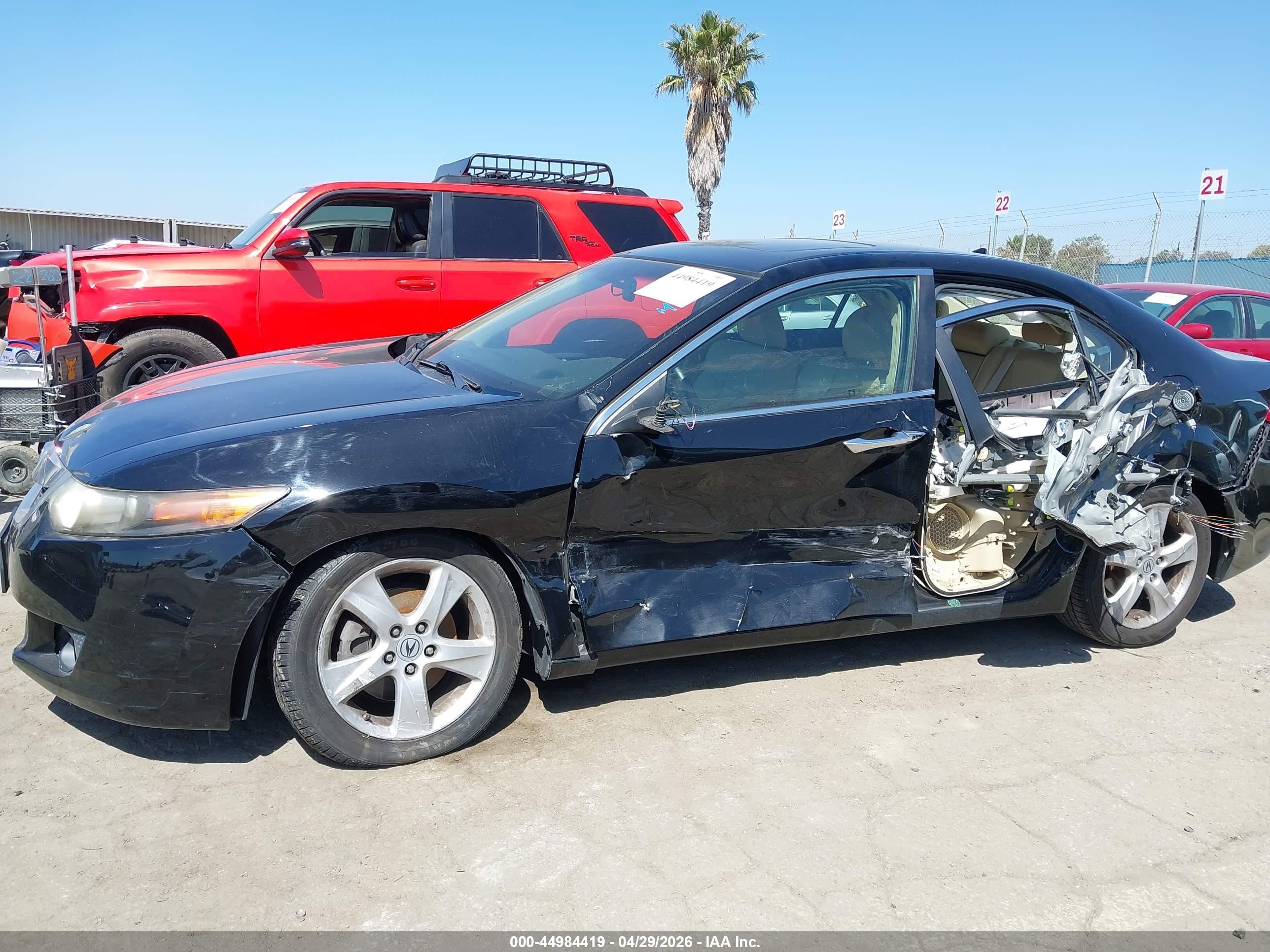 2009 Acura Tsx   Black vin: JH4CU26689C021245
