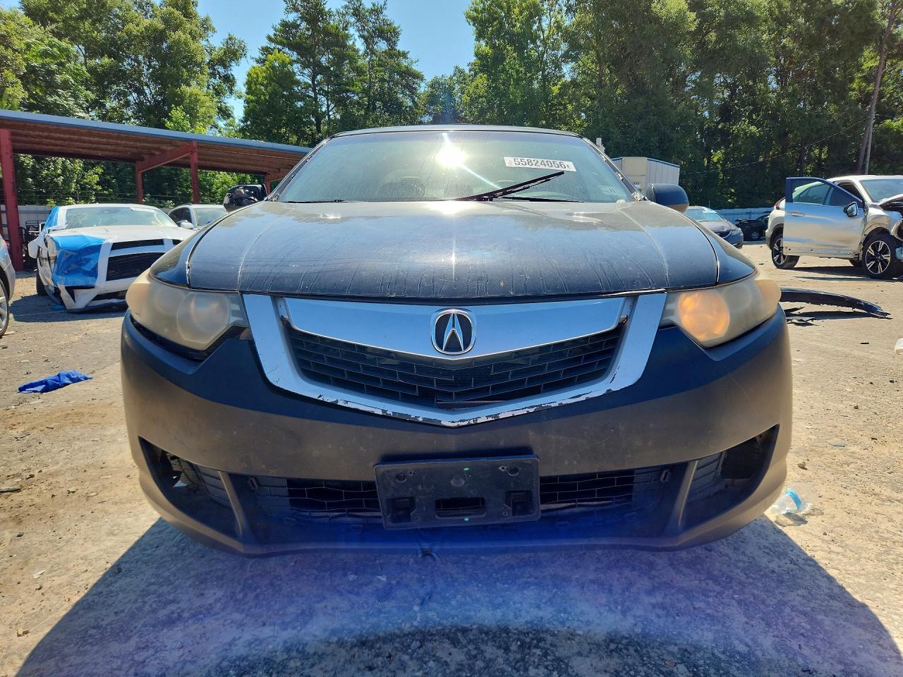 2009 Acura Tsx Black vin: JH4CU26689C022279