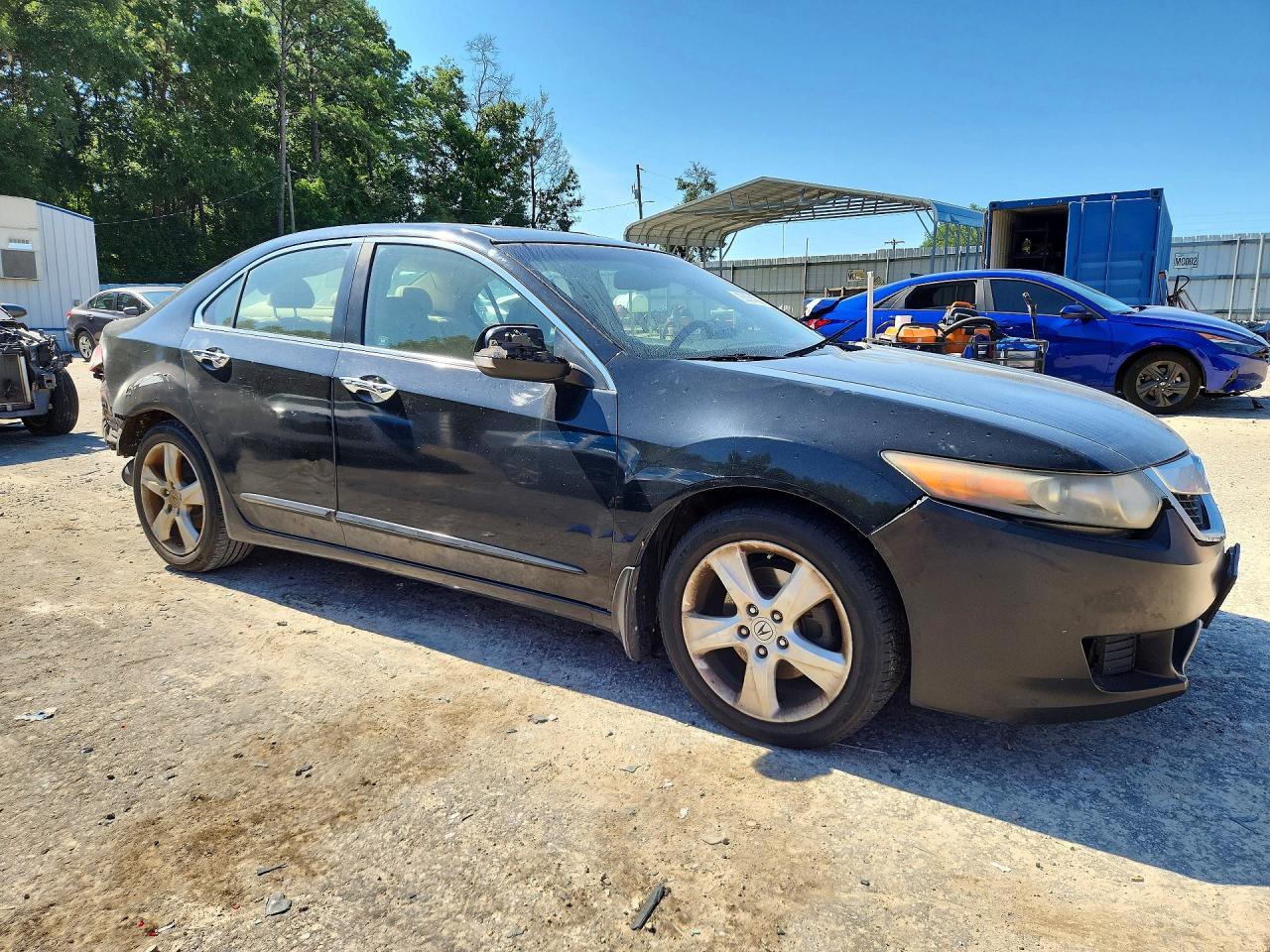 2009 Acura Tsx Black vin: JH4CU26689C022279