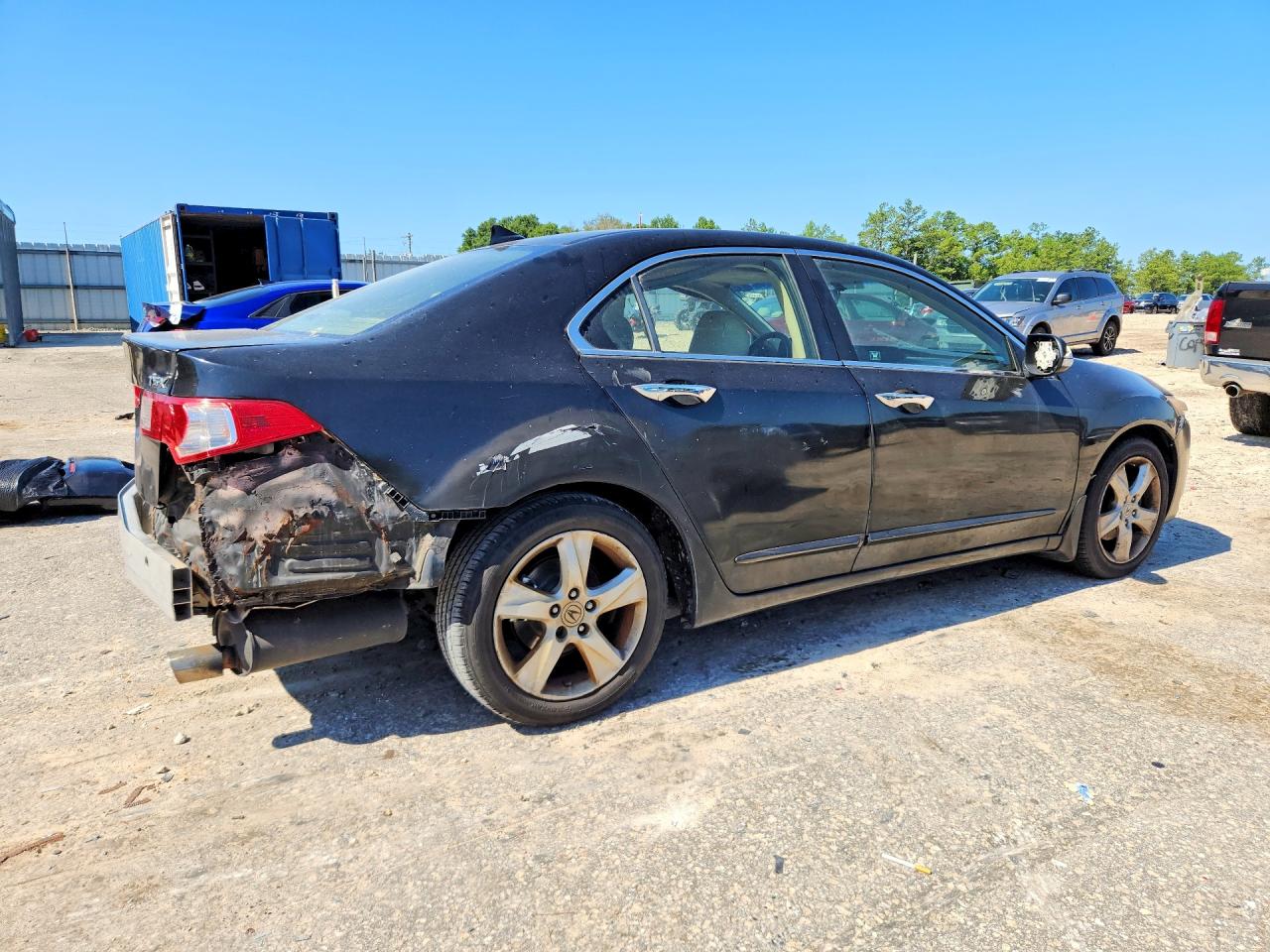2009 Acura Tsx Black vin: JH4CU26689C022279