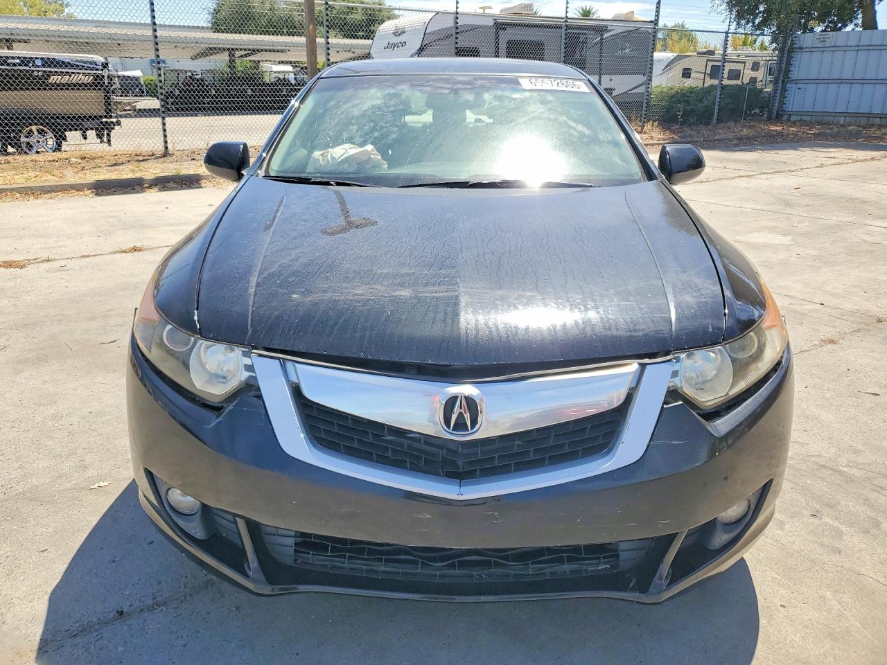 2009 Acura Tsx Черный vin: JH4CU26689C023125