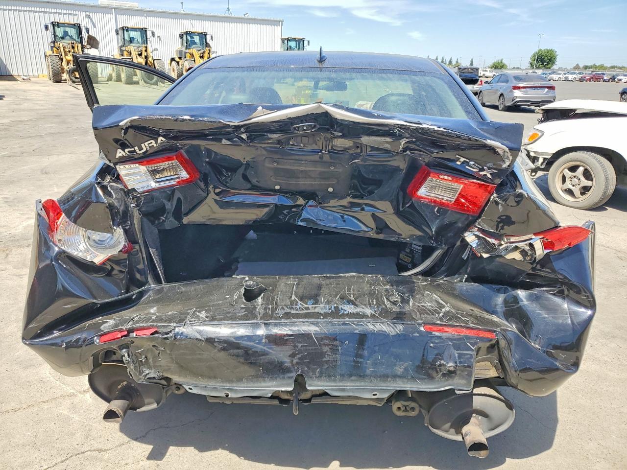 2009 Acura Tsx Черный vin: JH4CU26689C023125