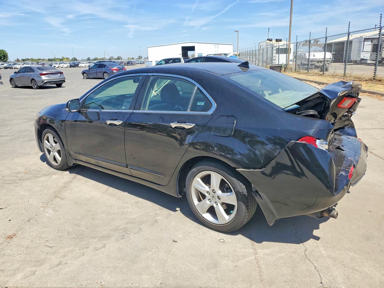 2009 Acura Tsx Черный vin: JH4CU26689C023125