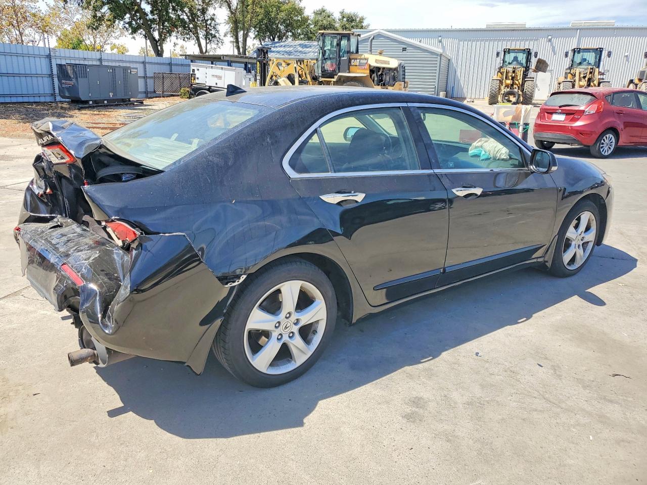 2009 Acura Tsx Черный vin: JH4CU26689C023125