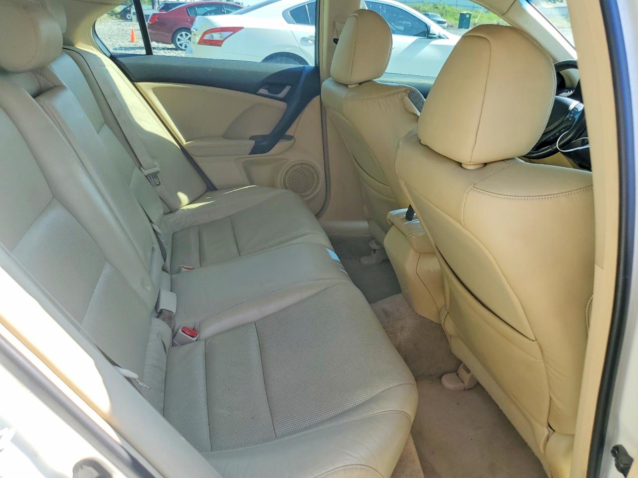 2009 Acura Tsx White vin: JH4CU26689C026252