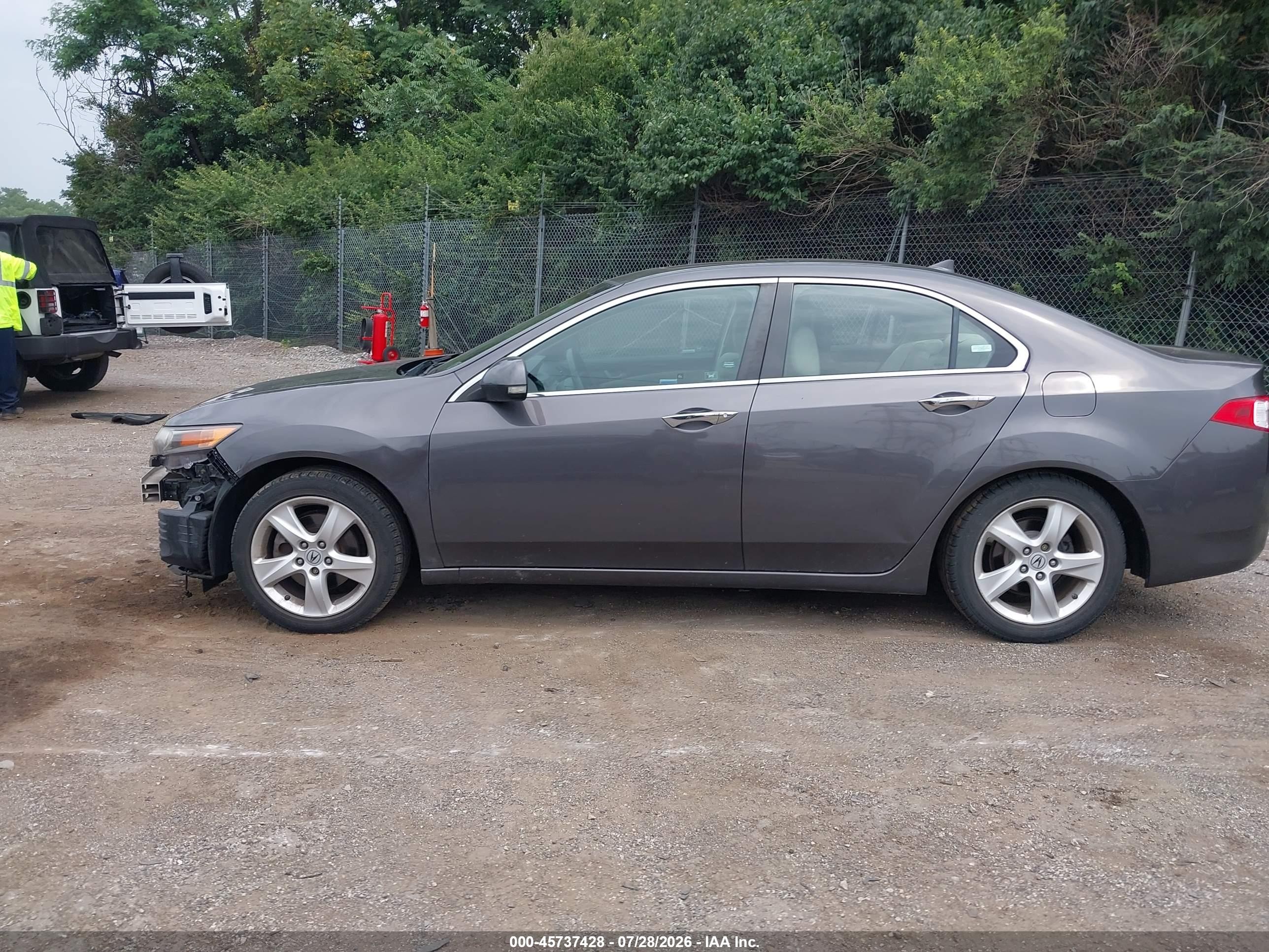 2009 Acura Tsx   Gray vin: JH4CU26689C033086