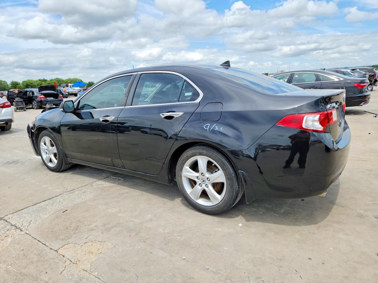 2009 Acura Tsx Black vin: JH4CU26689C034626