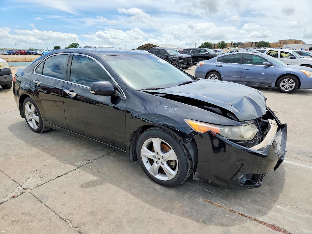 2009 Acura Tsx Black vin: JH4CU26689C034626