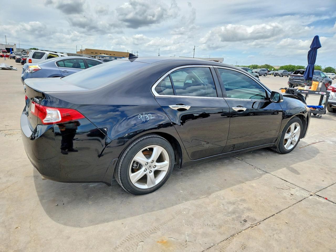 2009 Acura Tsx Black vin: JH4CU26689C034626