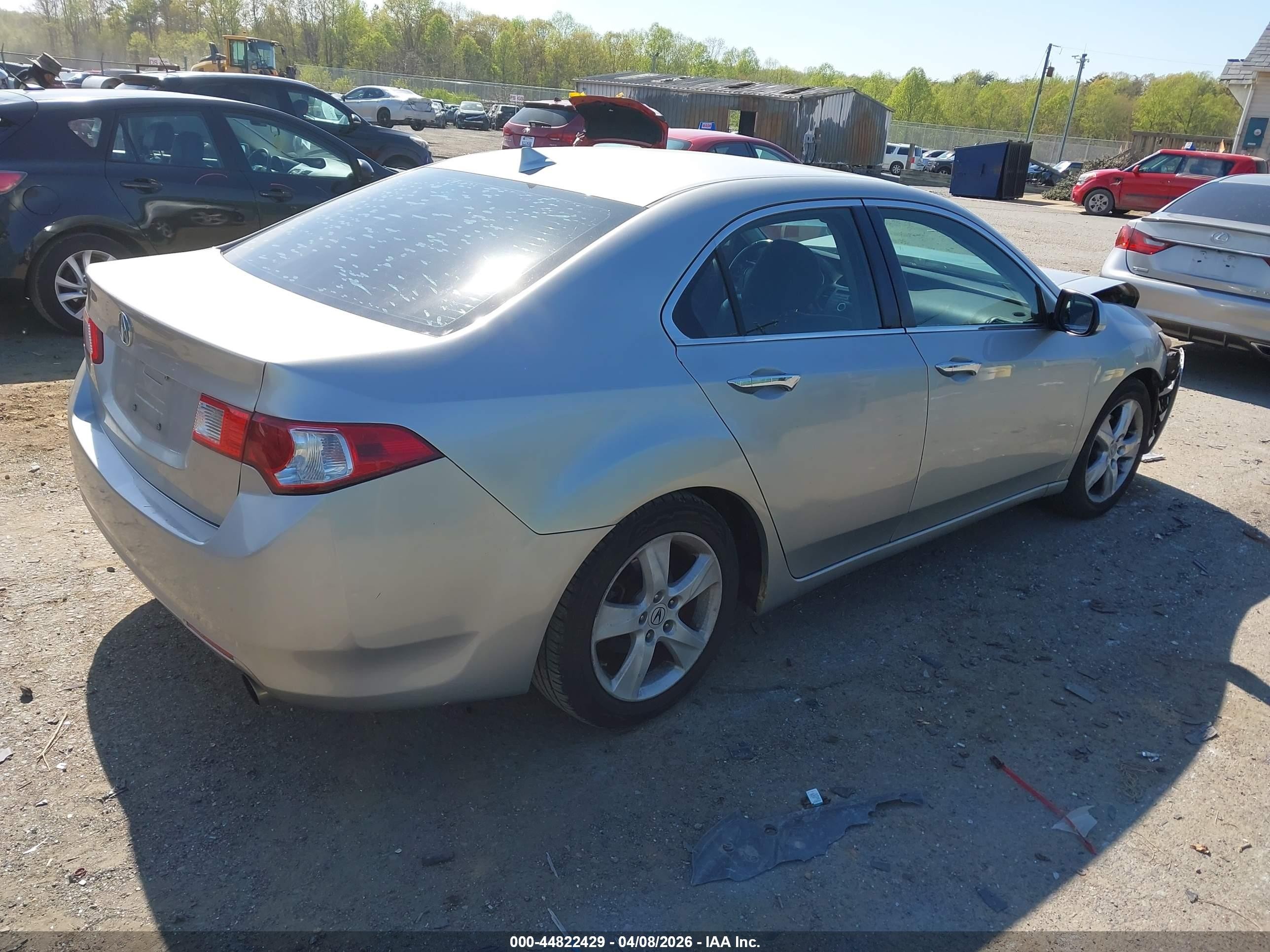 2009 Acura Tsx   Silver vin: JH4CU26689C036442