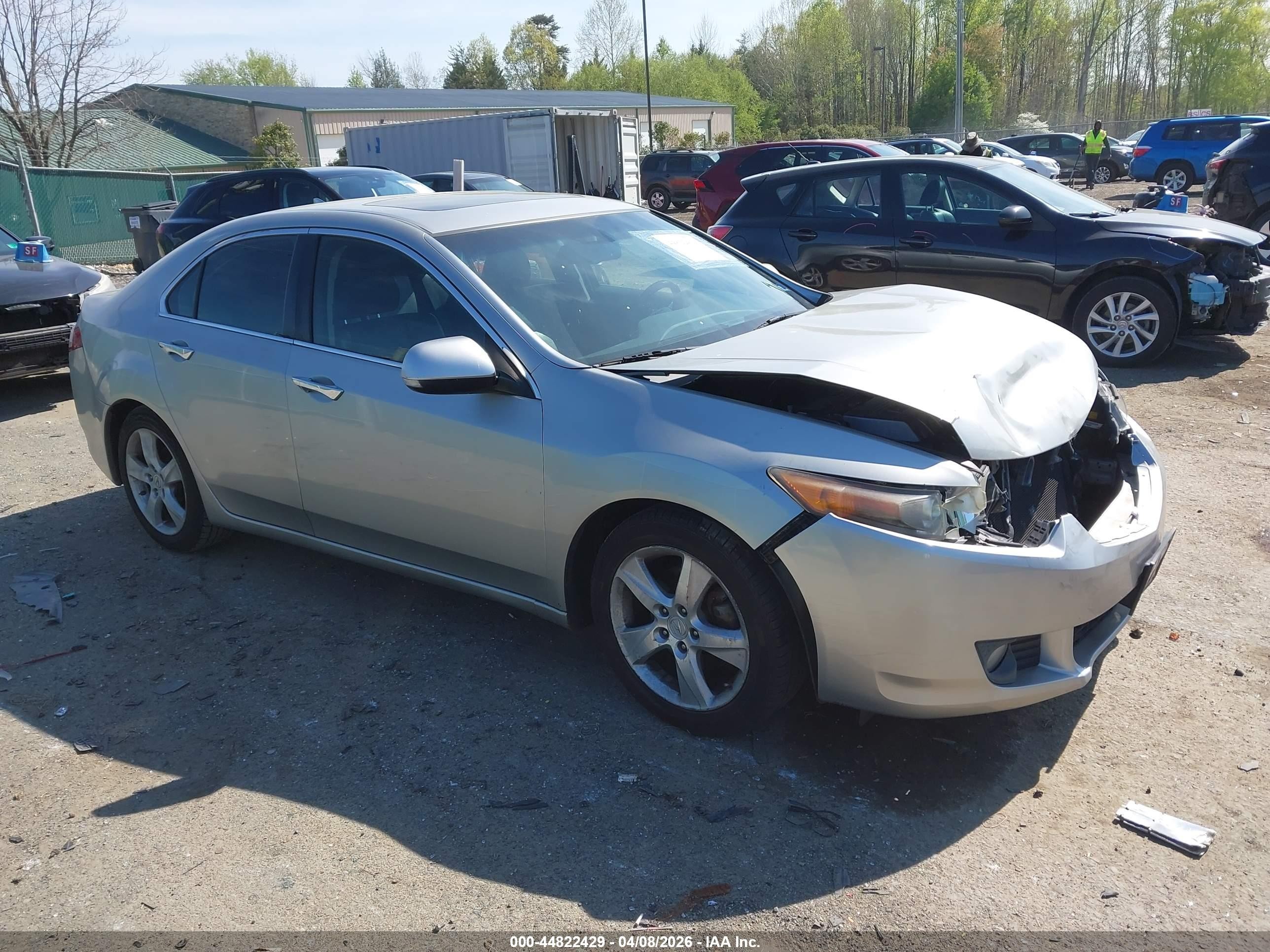 2009 Acura Tsx   Silver vin: JH4CU26689C036442