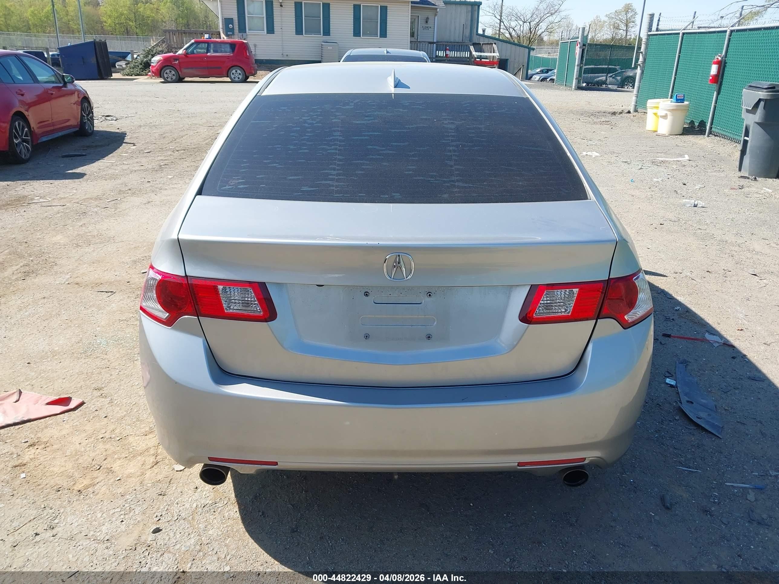 2009 Acura Tsx   Silver vin: JH4CU26689C036442