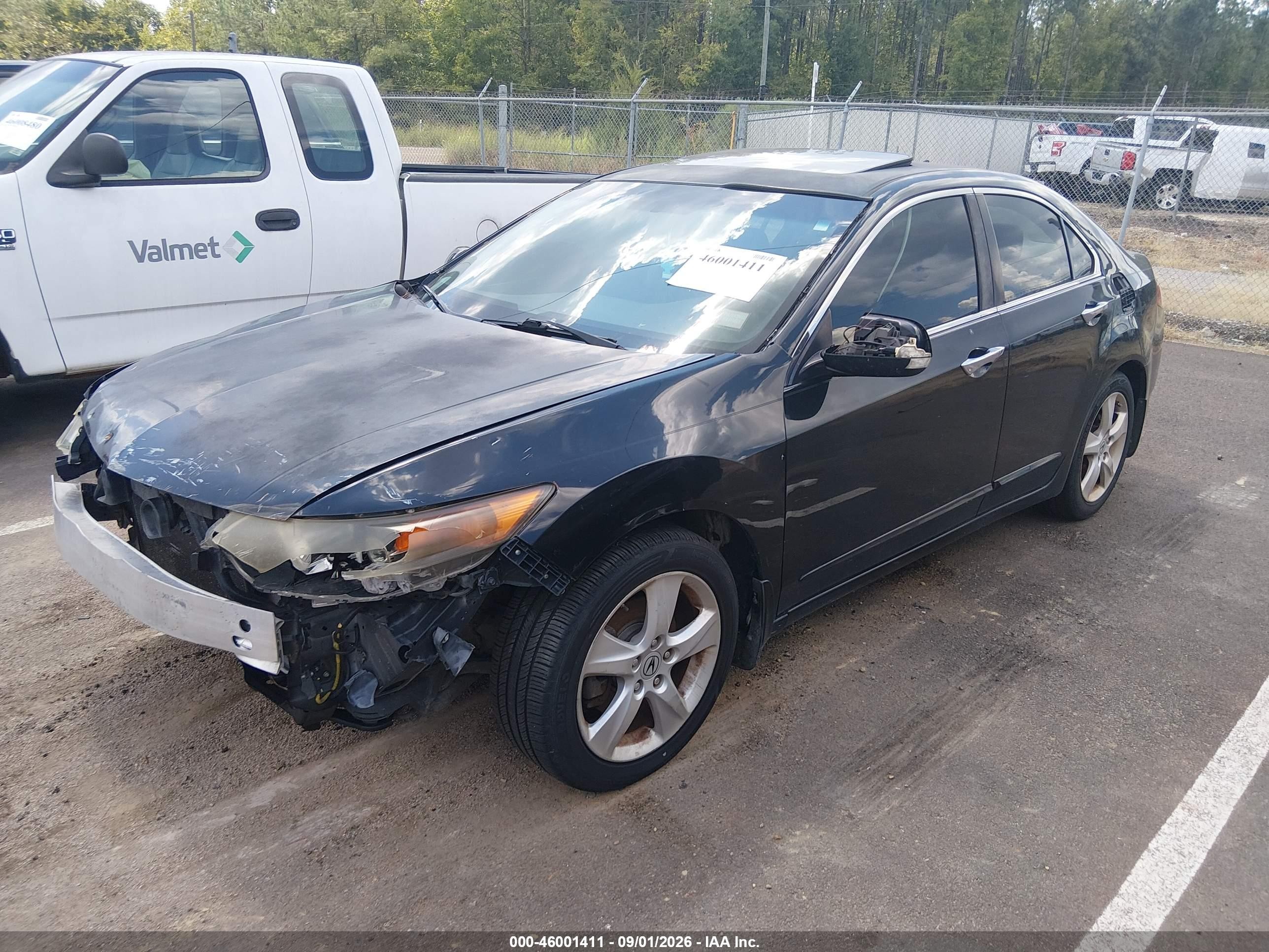 2009 Acura Tsx Black vin: JH4CU26699C004082