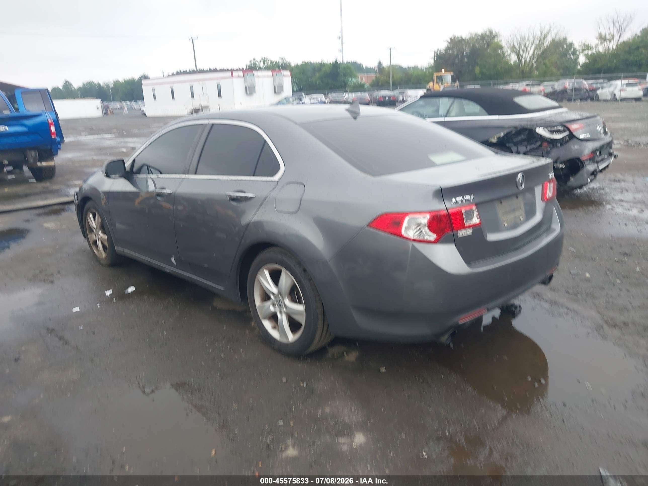 2009 Acura Tsx Gray vin: JH4CU26699C011842