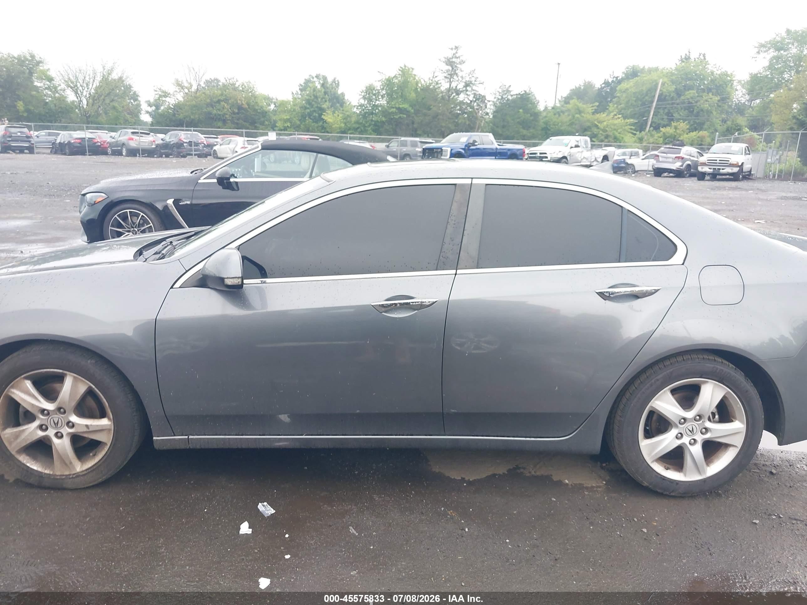 2009 Acura Tsx Gray vin: JH4CU26699C011842