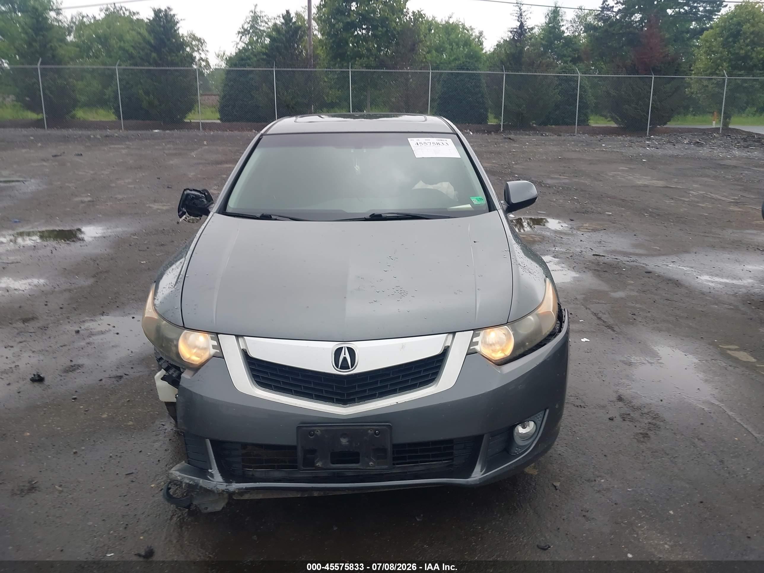2009 Acura Tsx Gray vin: JH4CU26699C011842