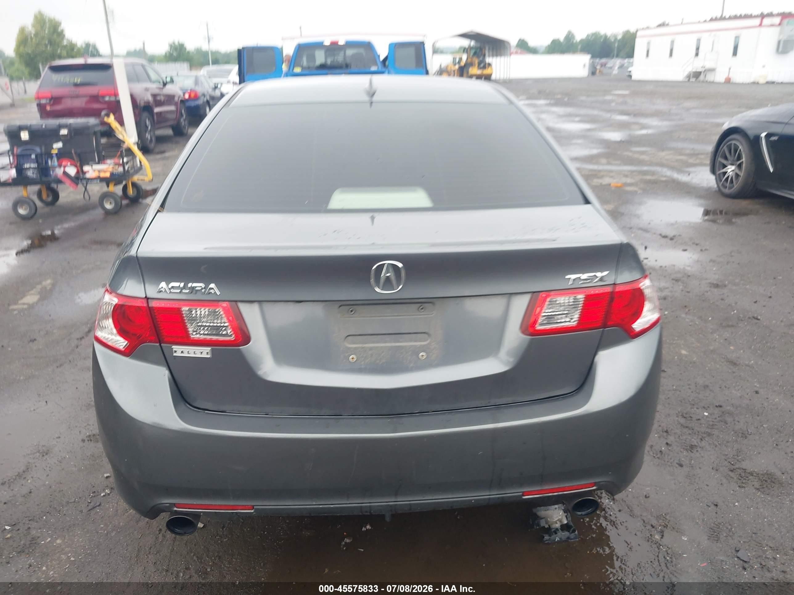 2009 Acura Tsx Gray vin: JH4CU26699C011842