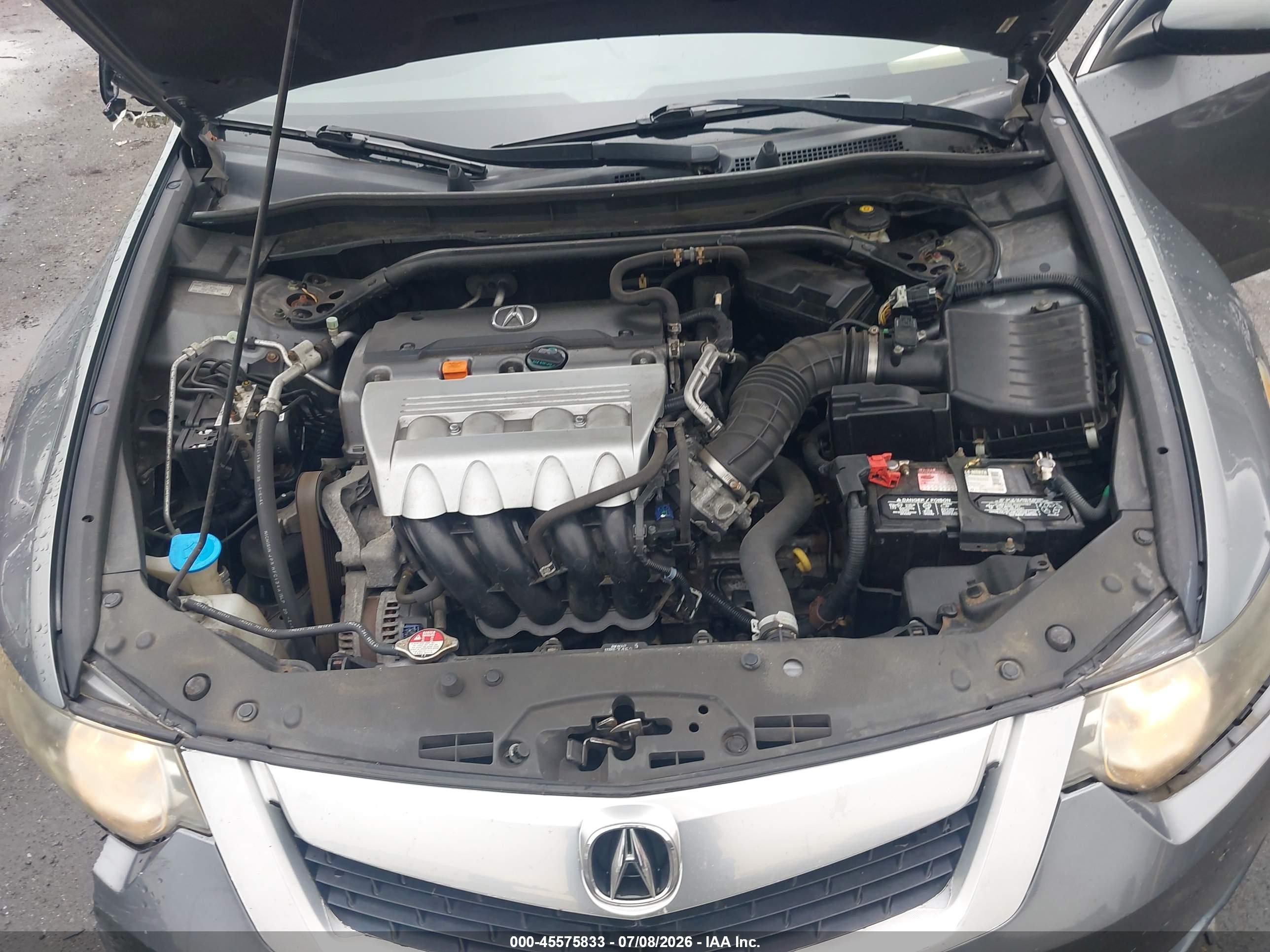 2009 Acura Tsx Gray vin: JH4CU26699C011842