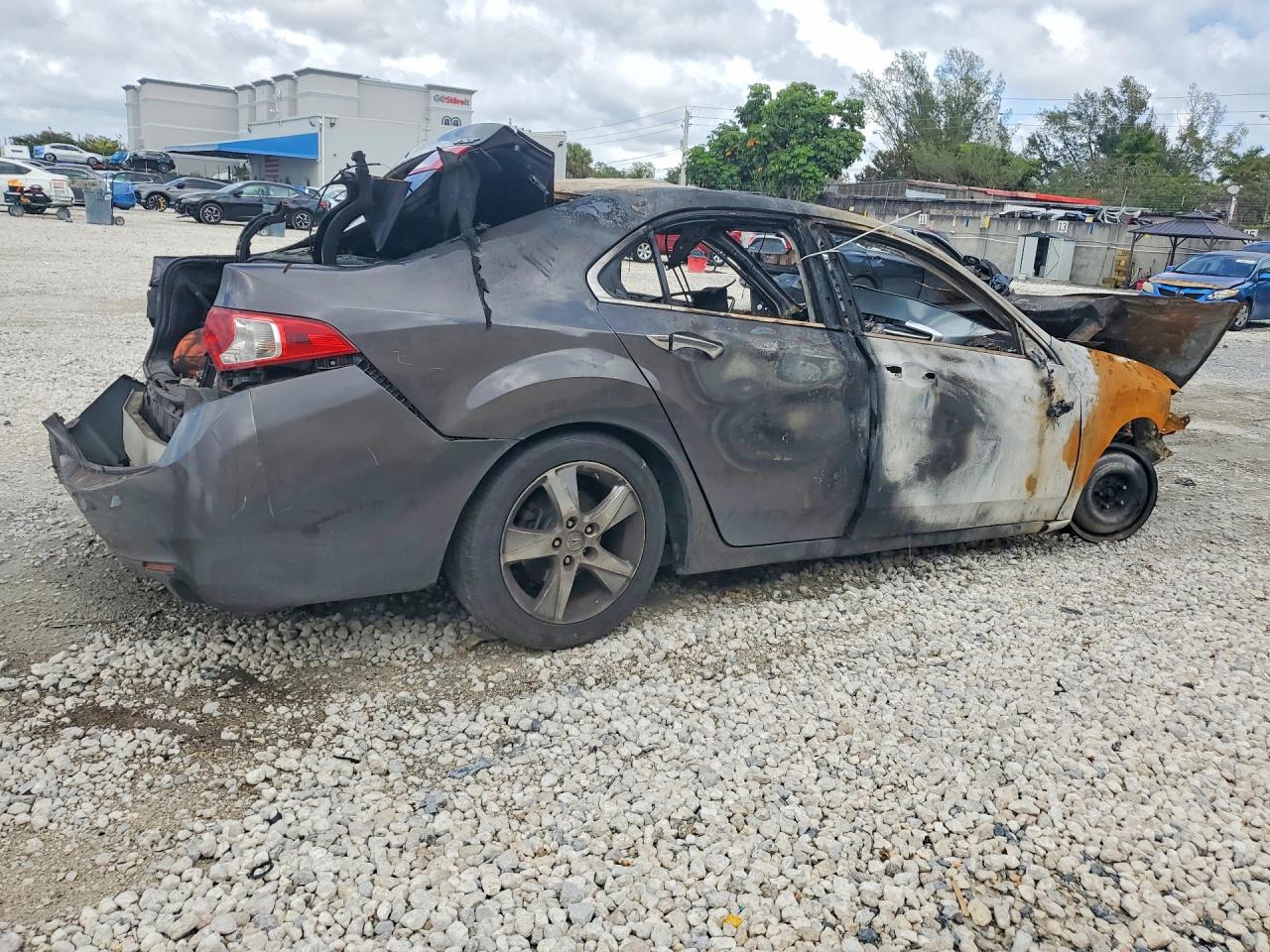 2009 Acura Tsx Burn vin: JH4CU26699C021402