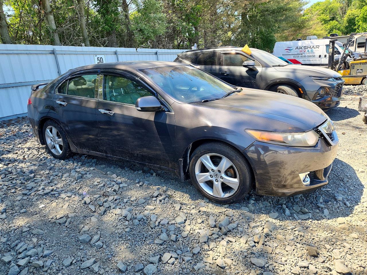 2009 Acura Tsx Серый vin: JH4CU26699C022498