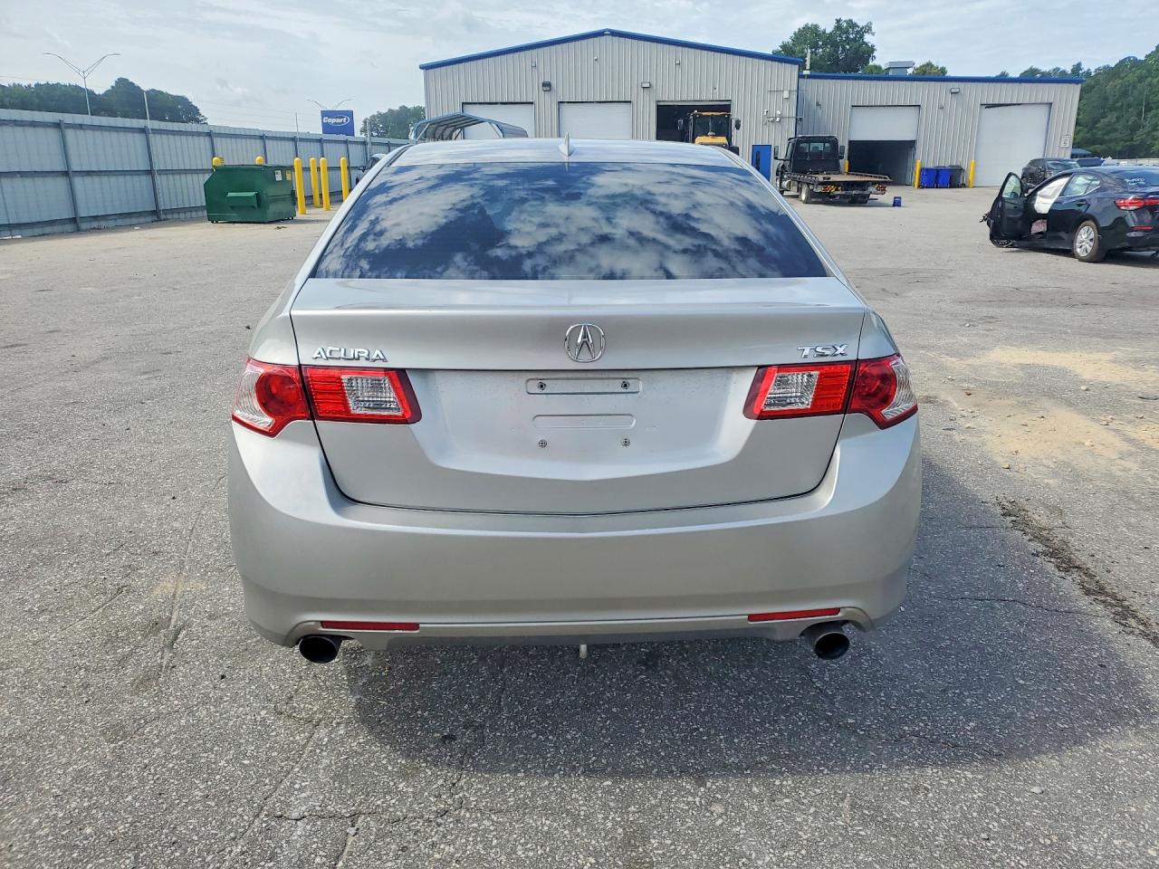 2009 Acura Tsx Silver vin: JH4CU26699C023859