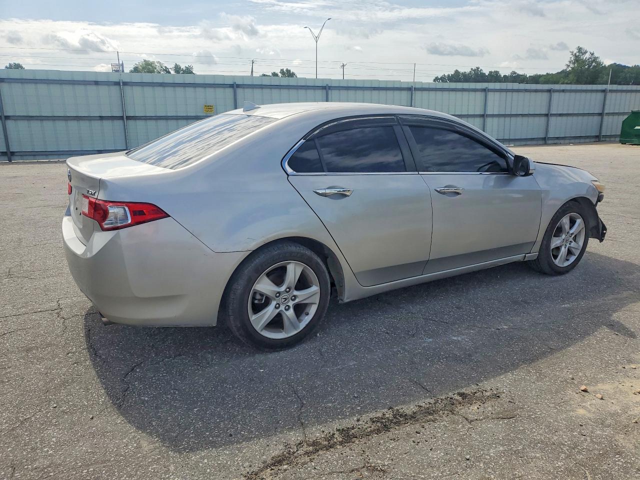 2009 Acura Tsx Silver vin: JH4CU26699C023859