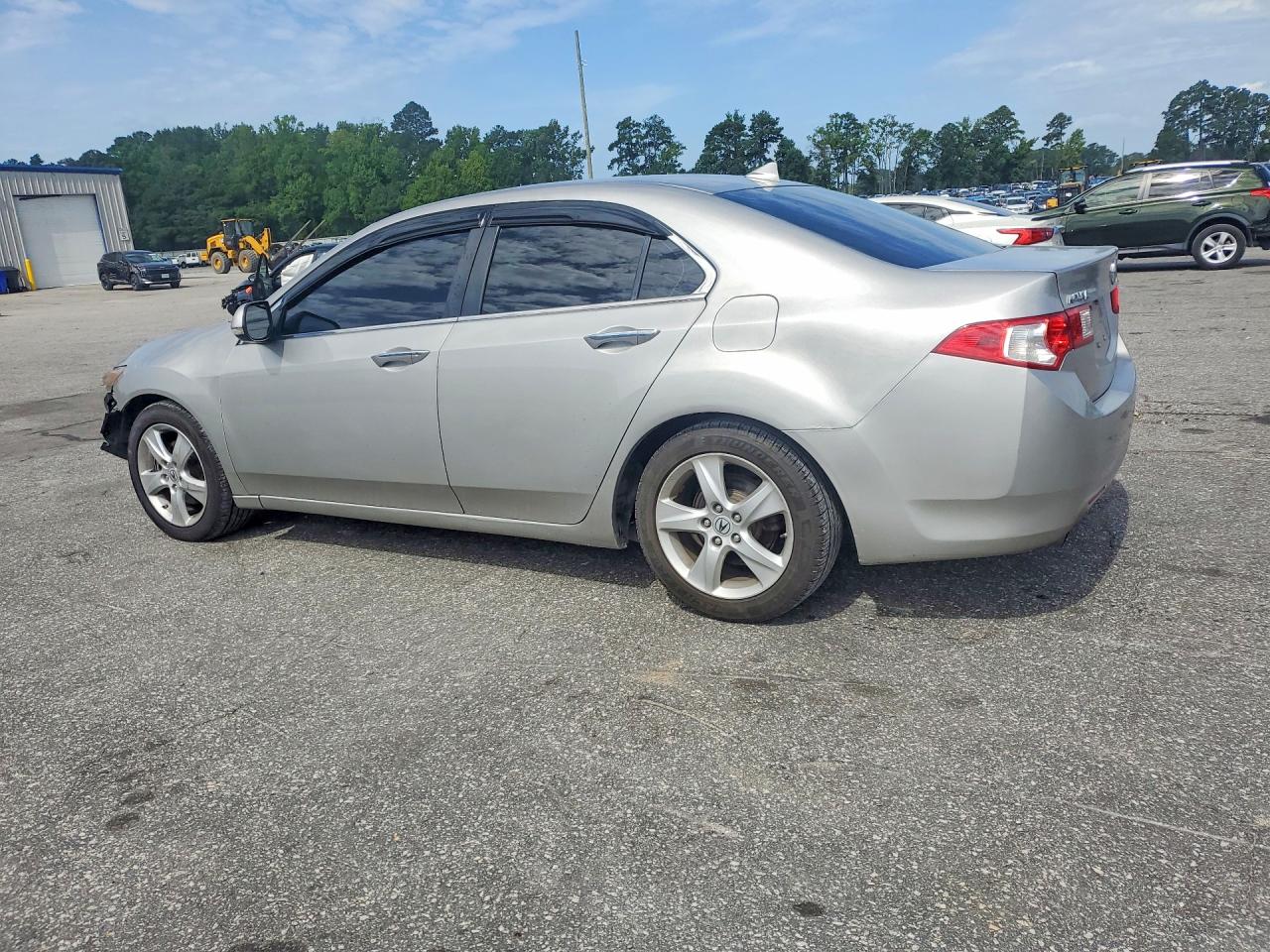 2009 Acura Tsx Silver vin: JH4CU26699C023859