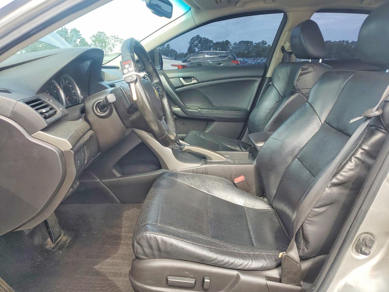 2009 Acura Tsx Silver vin: JH4CU26699C023859