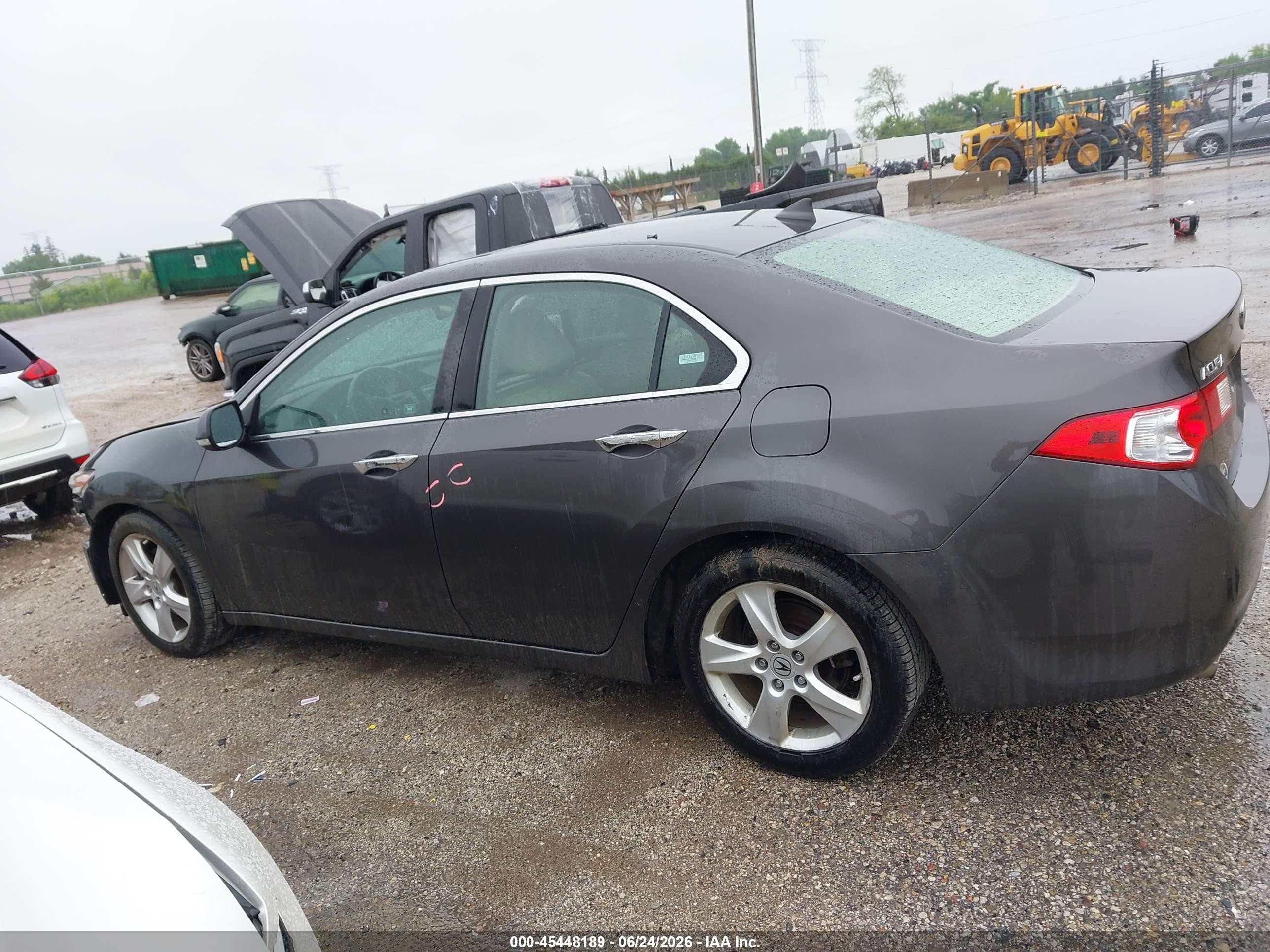2009 Acura Tsx   Gray vin: JH4CU26699C027832