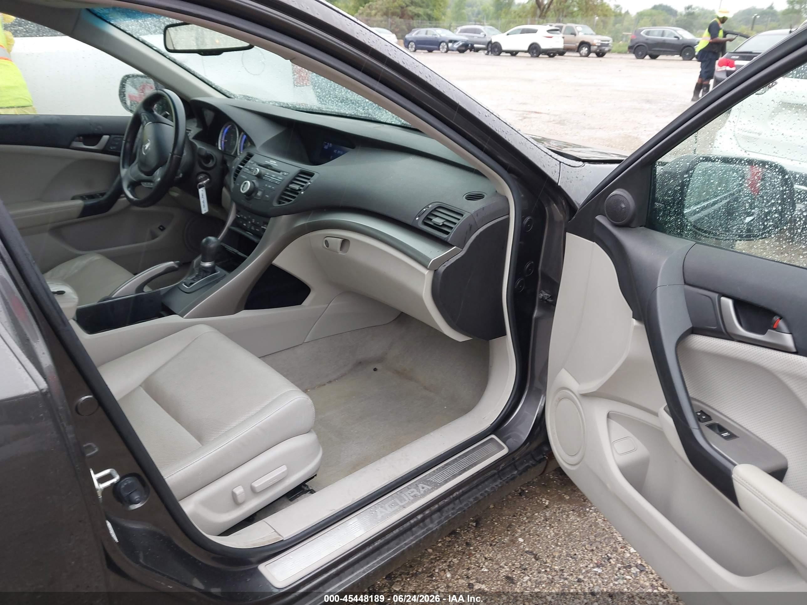 2009 Acura Tsx   Gray vin: JH4CU26699C027832