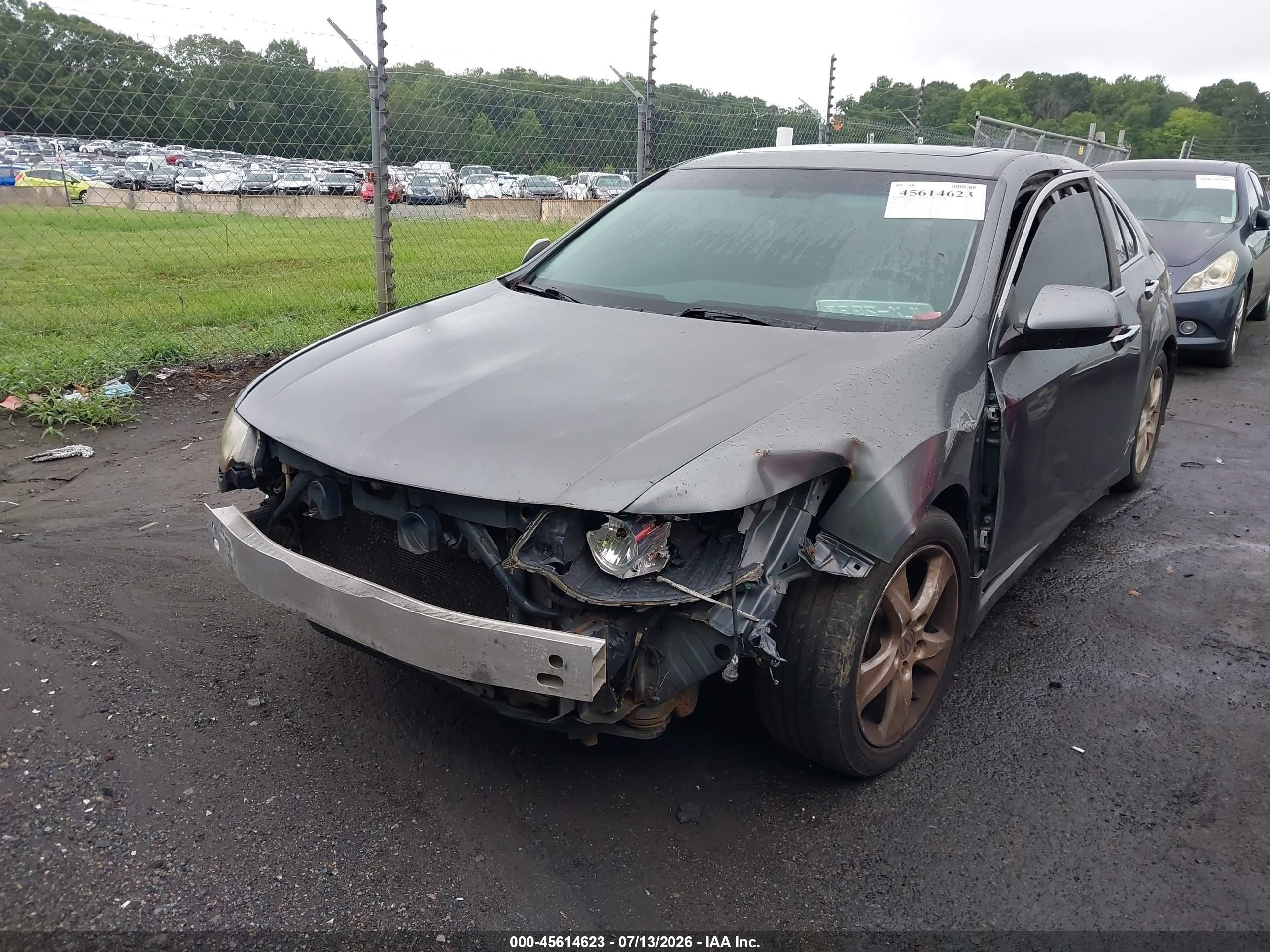 2009 Acura Tsx   Gray vin: JH4CU26699C027877