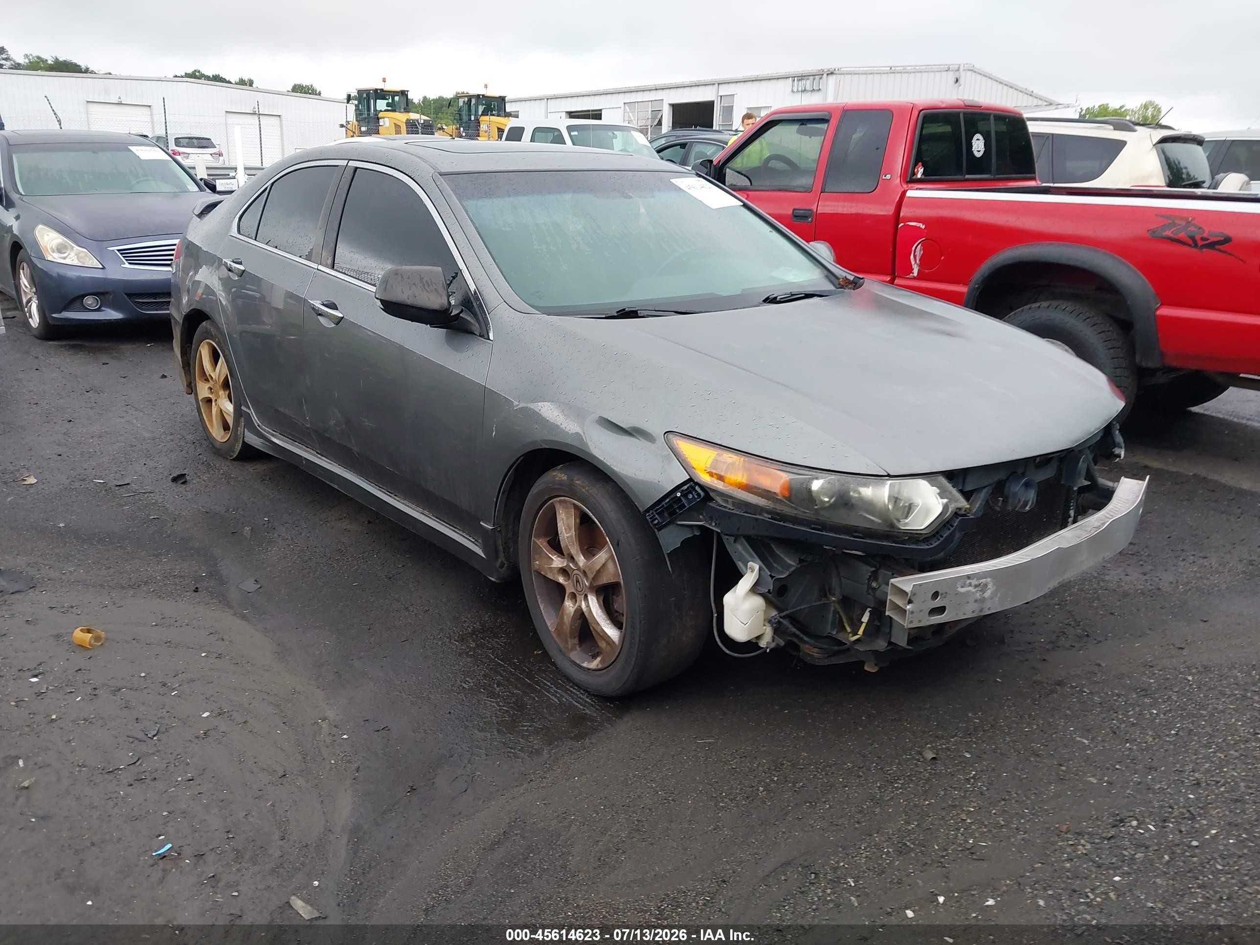2009 Acura Tsx   Gray vin: JH4CU26699C027877