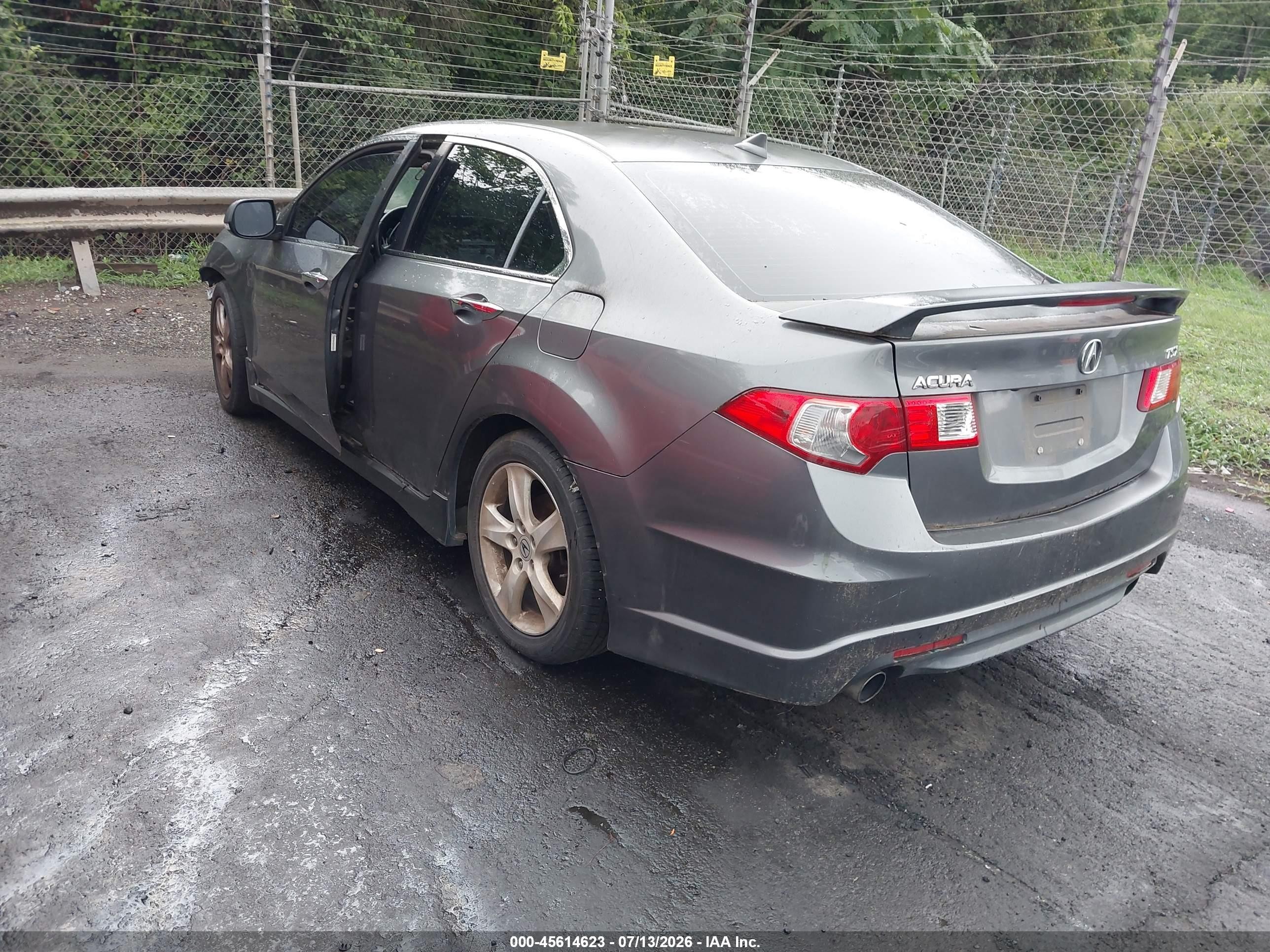2009 Acura Tsx   Gray vin: JH4CU26699C027877