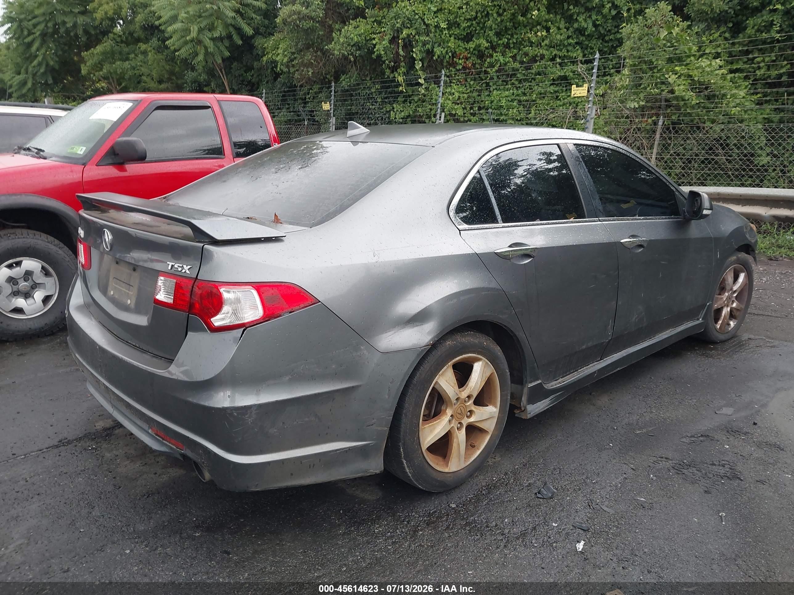 2009 Acura Tsx   Gray vin: JH4CU26699C027877