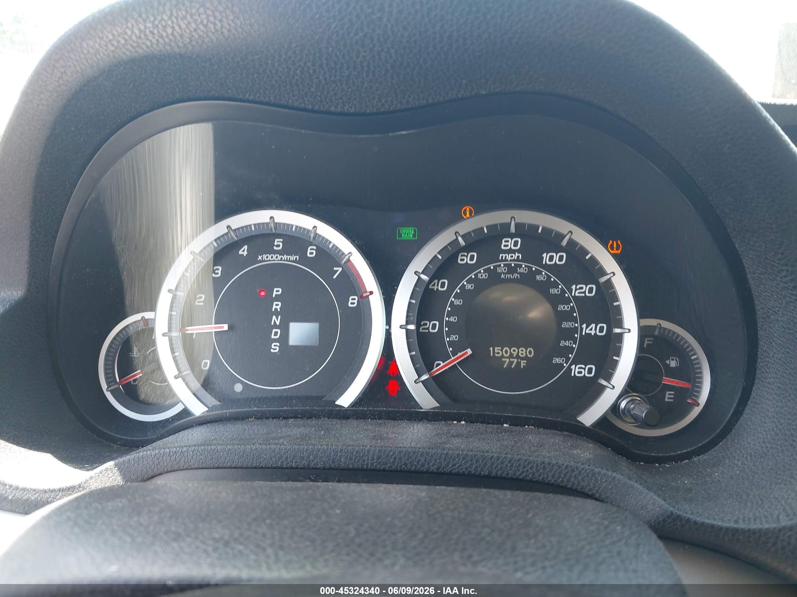 2009 Acura Tsx   White vin: JH4CU266X9C009050