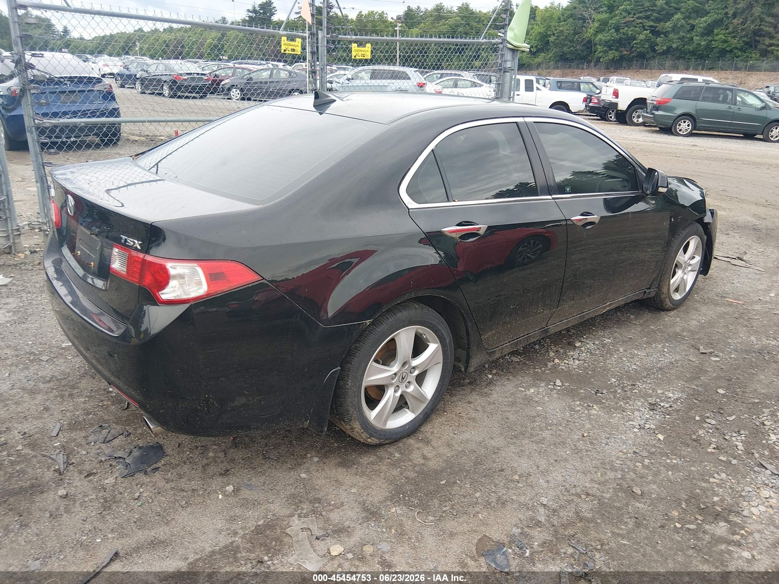 2009 Acura Tsx   Black vin: JH4CU266X9C009226