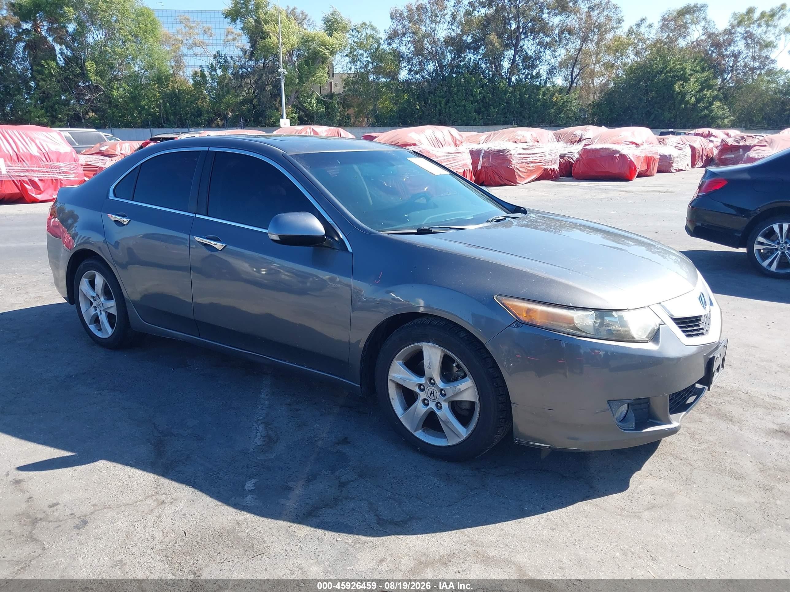 2009 Acura Tsx   Gray vin: JH4CU266X9C010036
