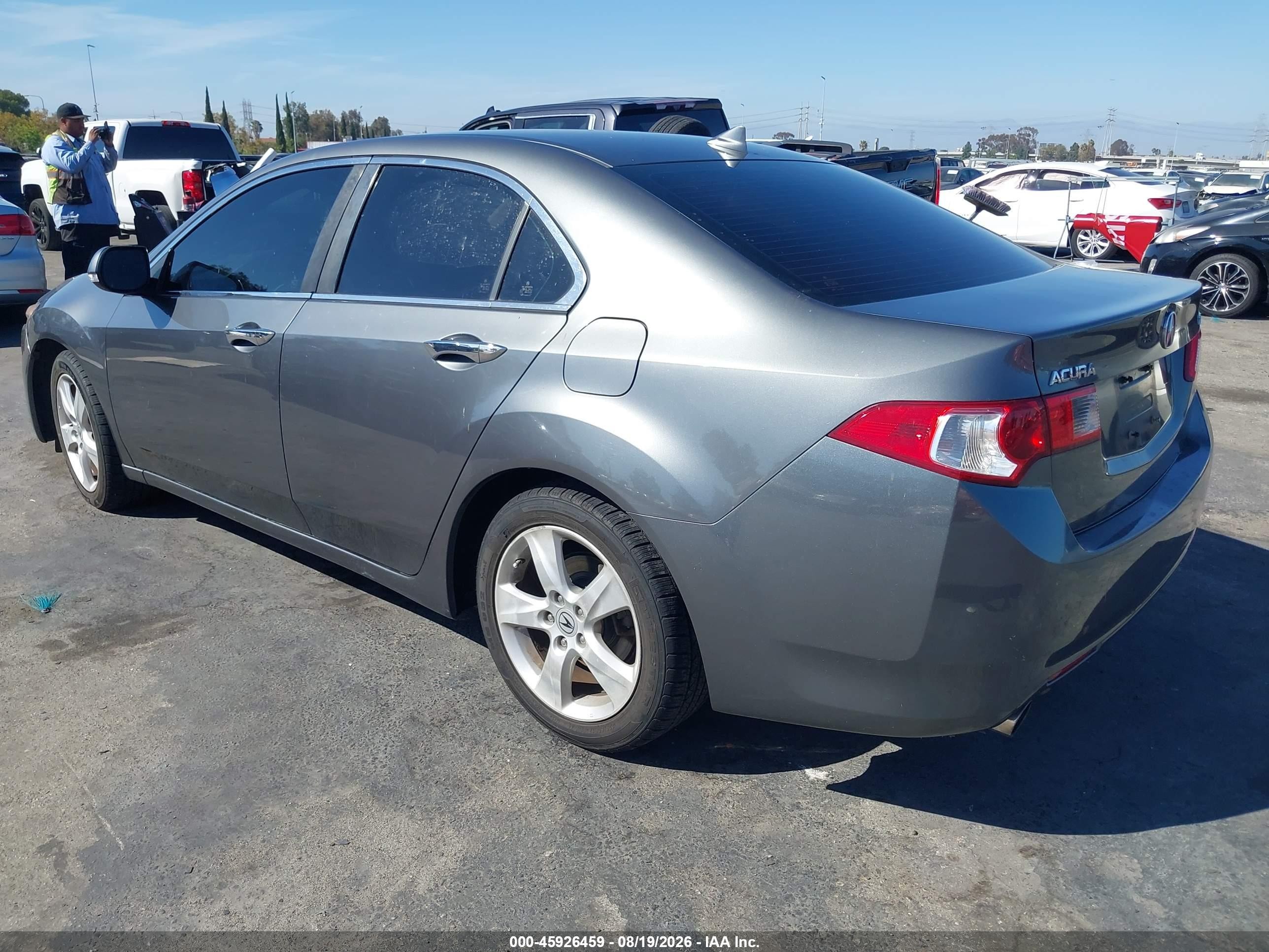 2009 Acura Tsx   Gray vin: JH4CU266X9C010036