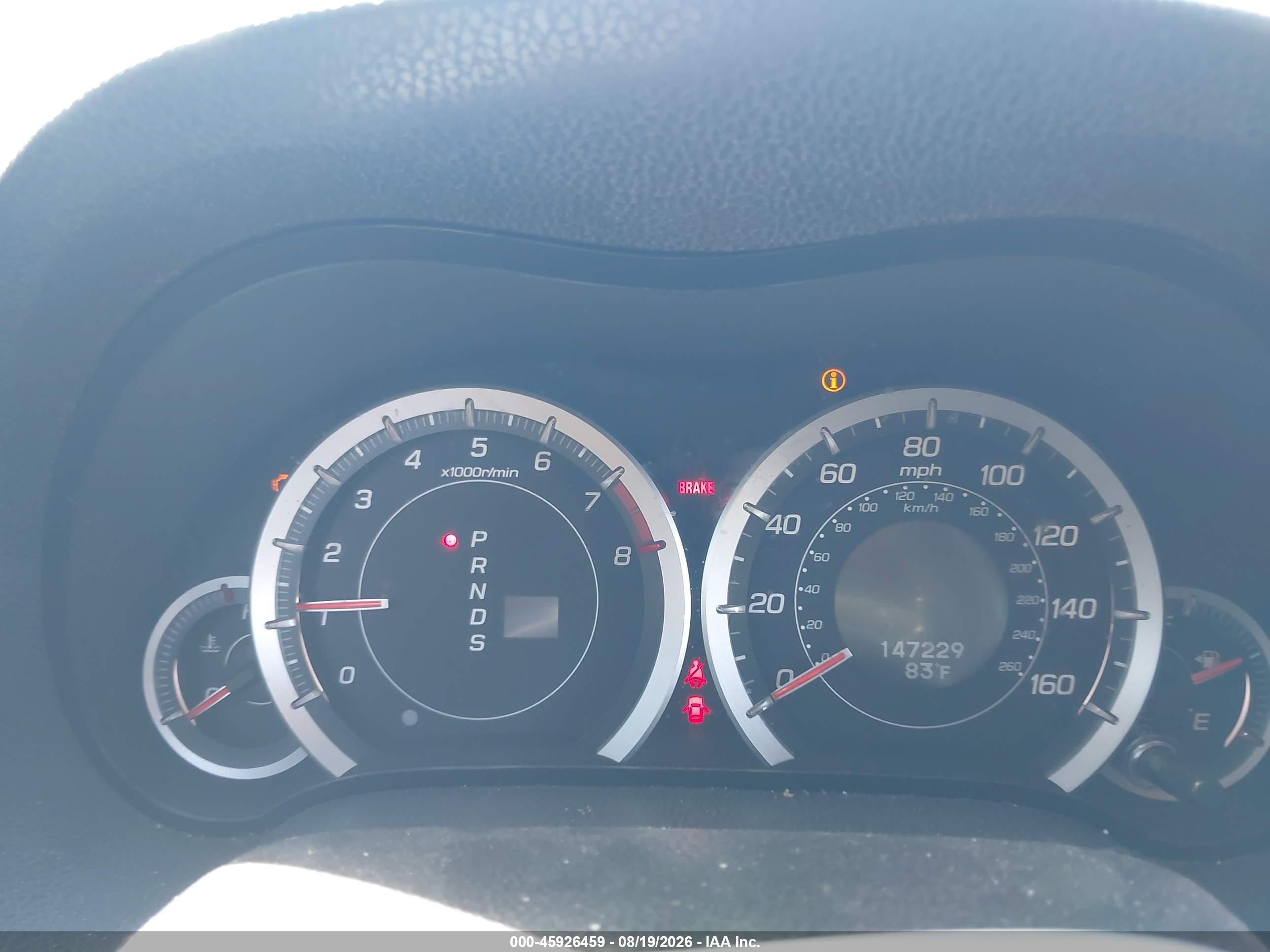 2009 Acura Tsx   Gray vin: JH4CU266X9C010036