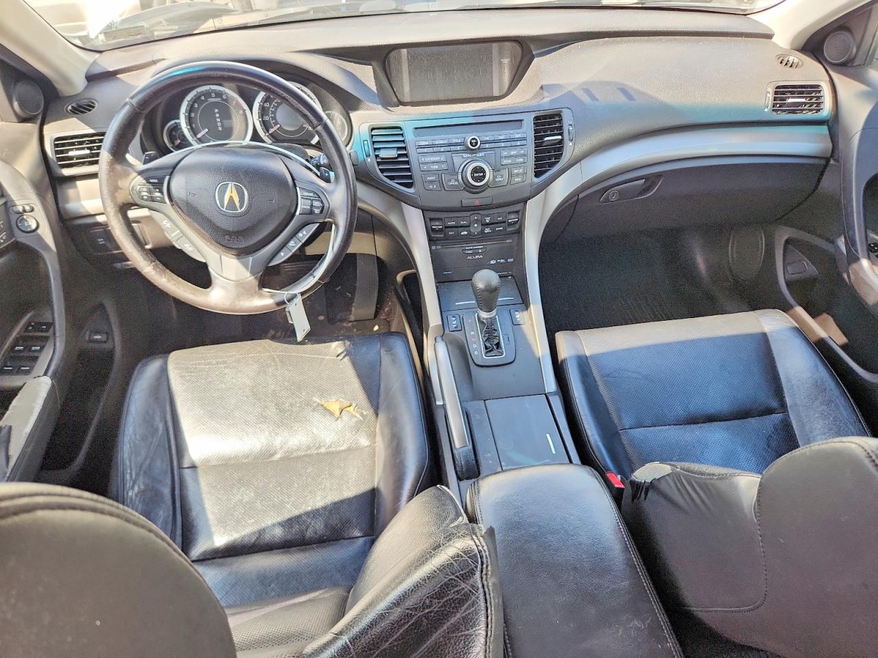2009 Acura Tsx White vin: JH4CU266X9C022820