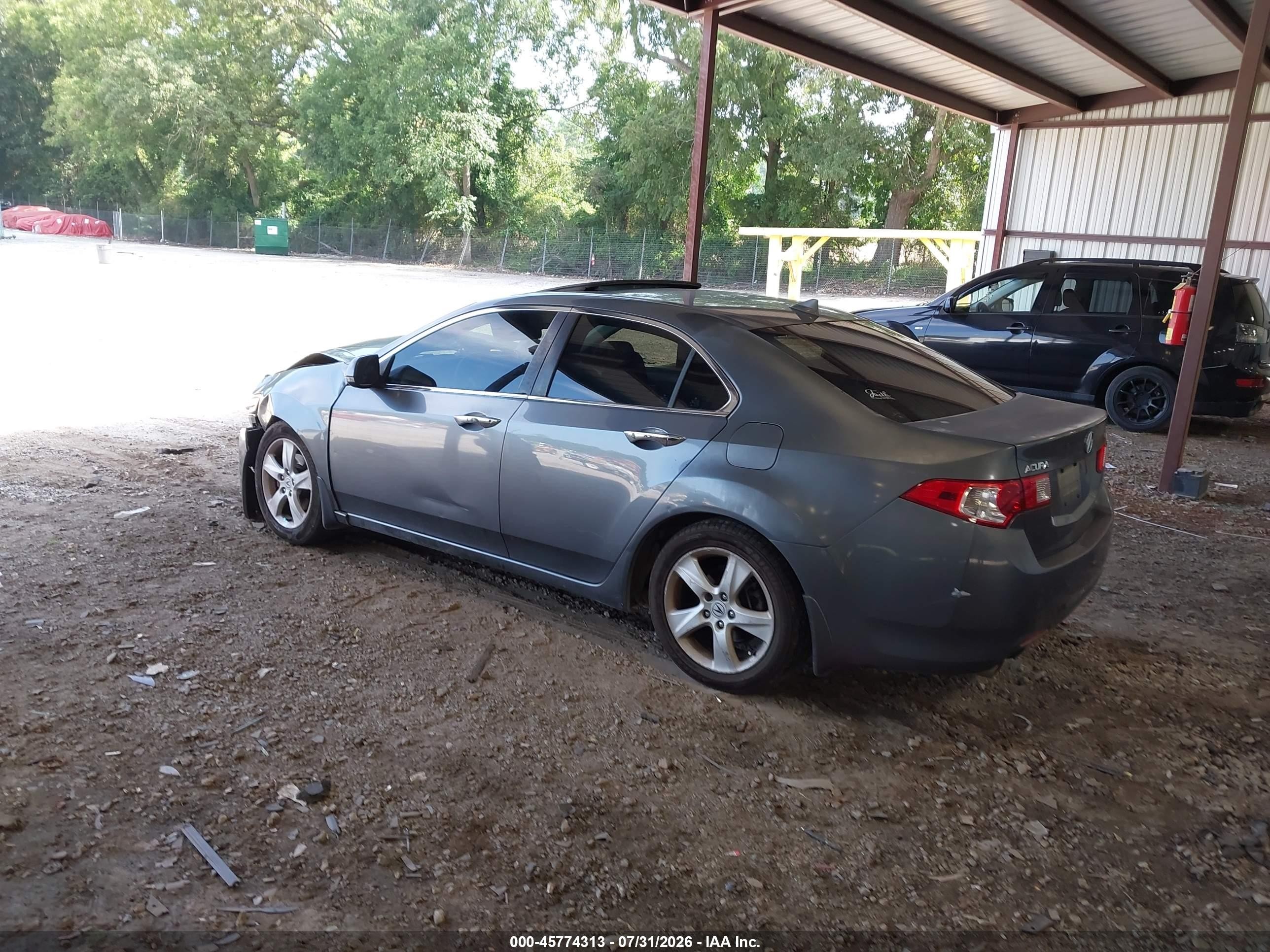 2009 Acura Tsx   Gray vin: JH4CU266X9C023482