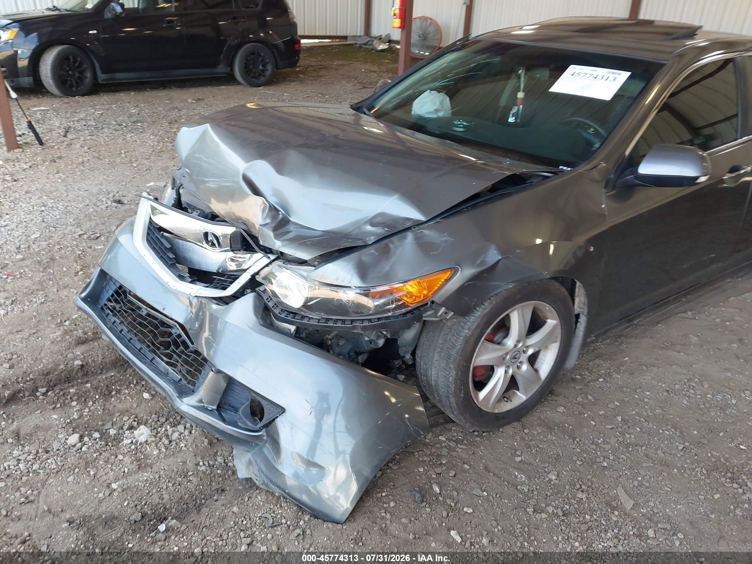 2009 Acura Tsx   Gray vin: JH4CU266X9C023482