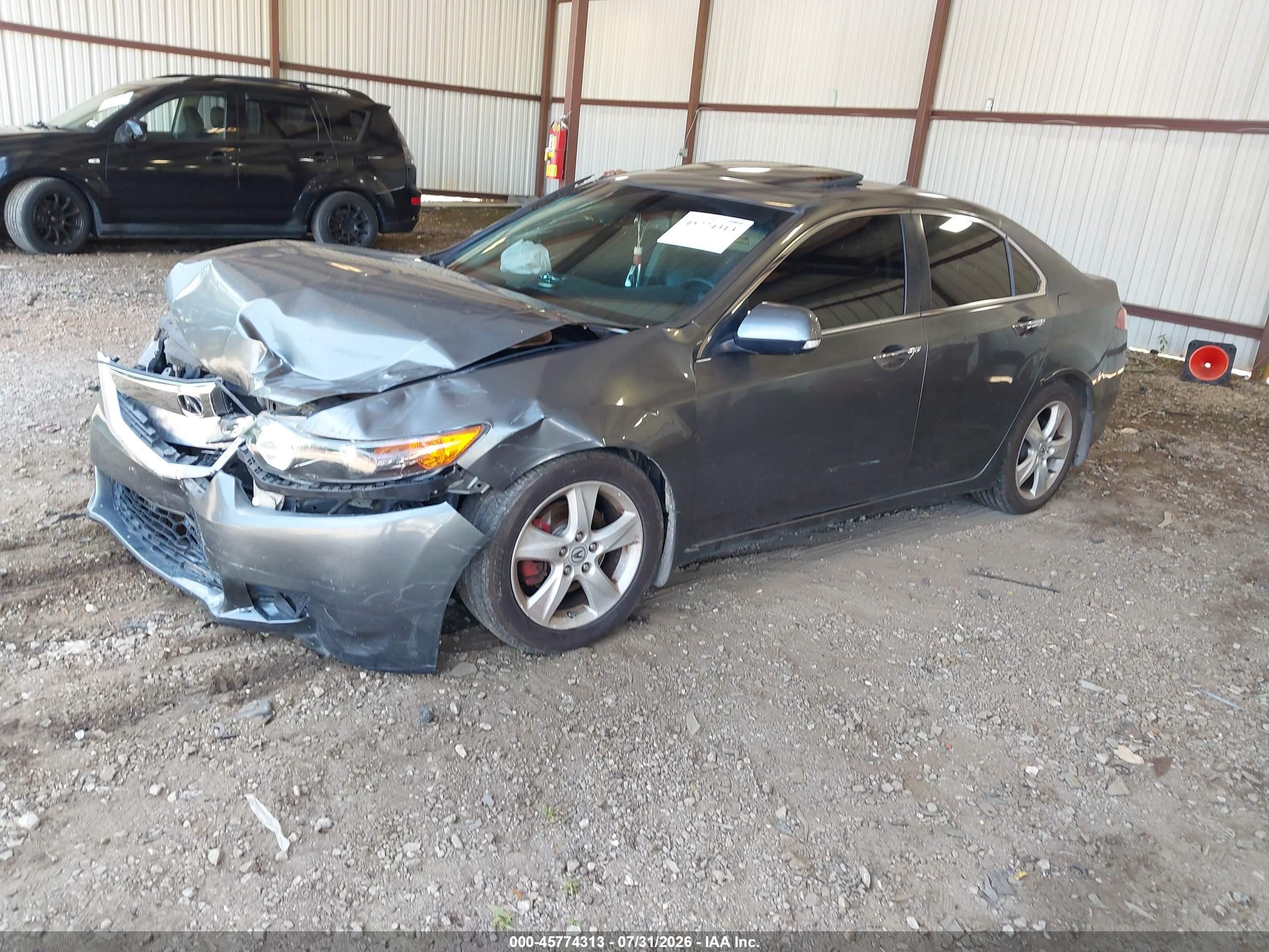 2009 Acura Tsx   Gray vin: JH4CU266X9C023482