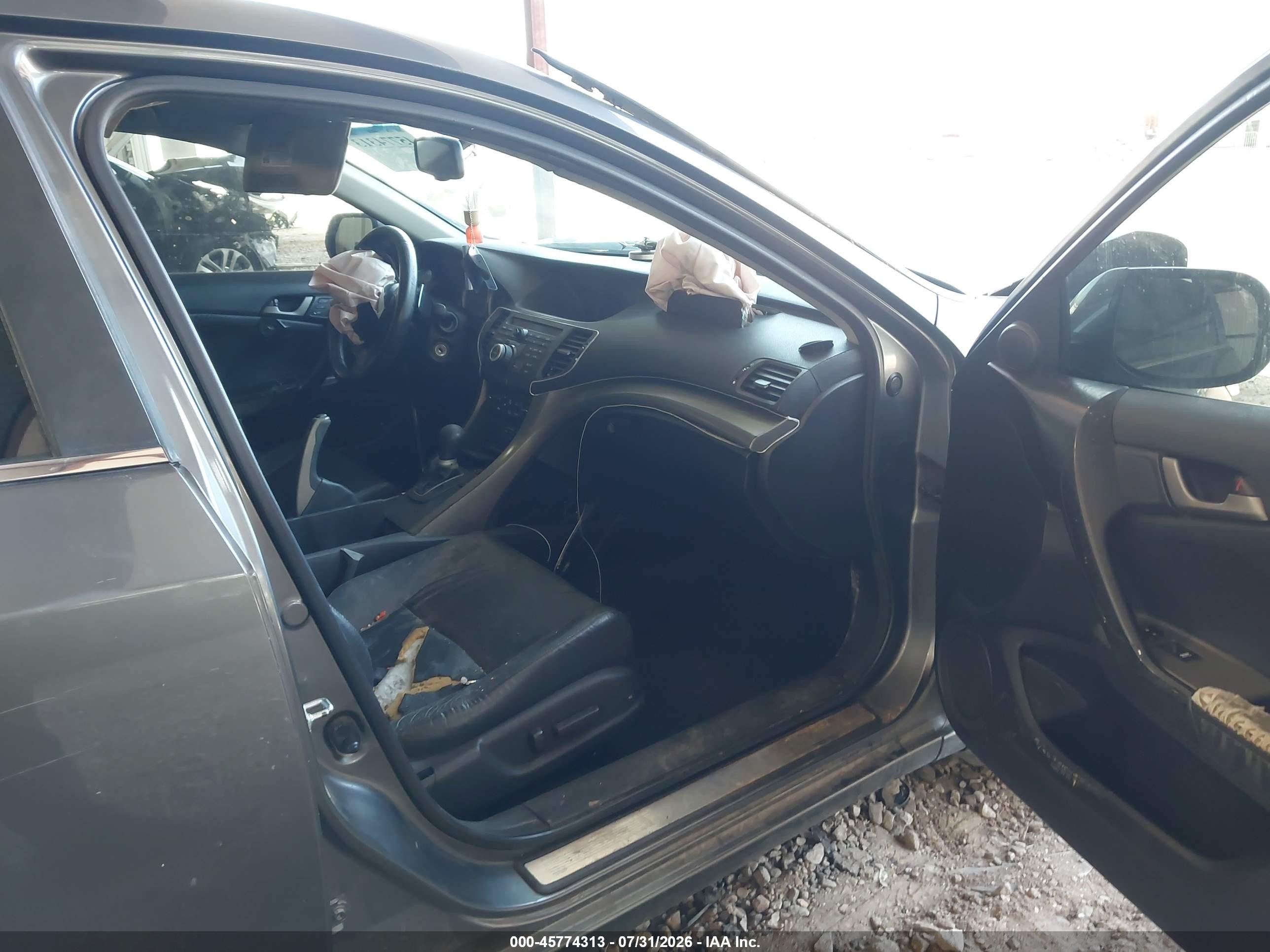 2009 Acura Tsx   Gray vin: JH4CU266X9C023482