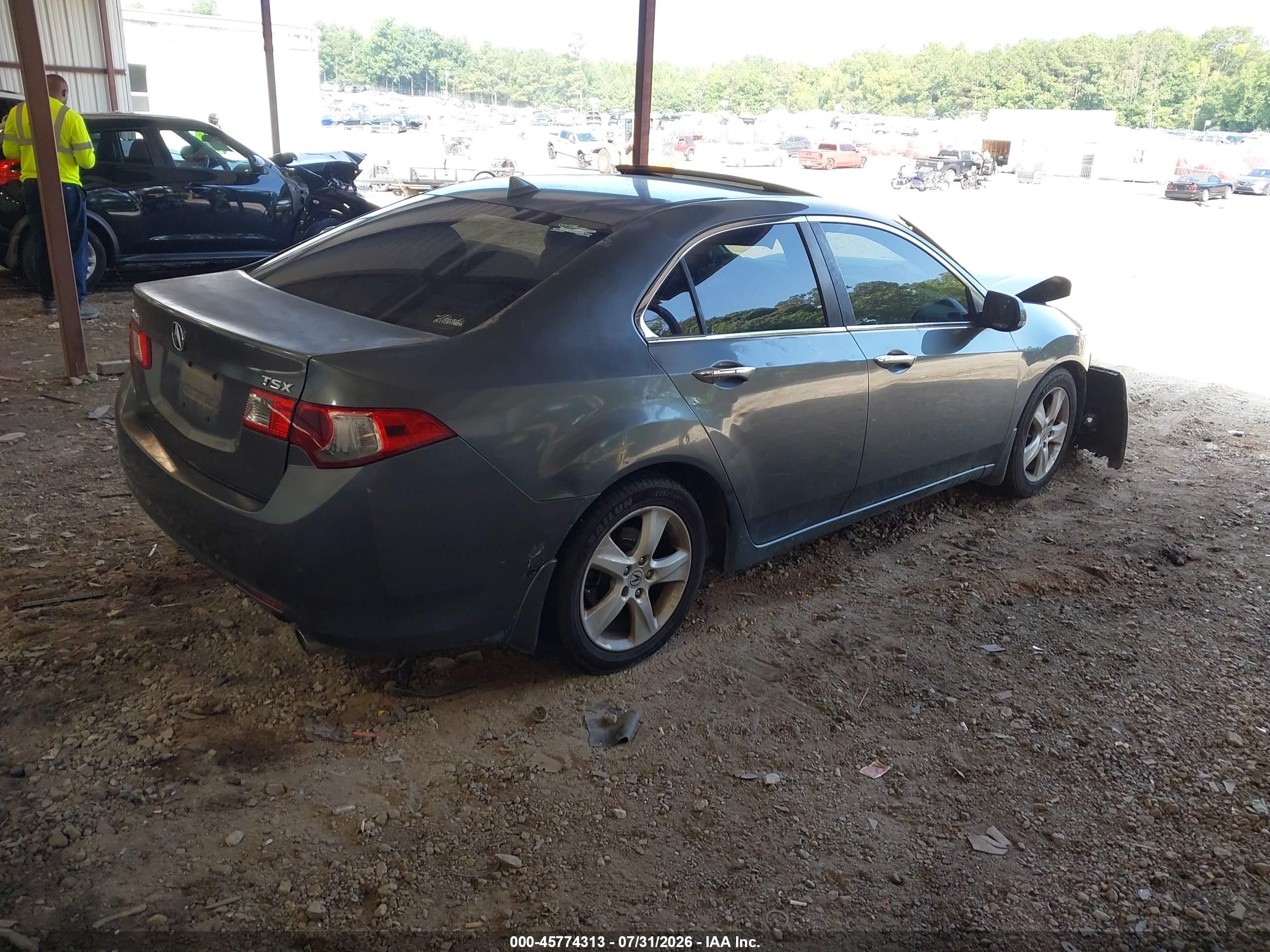 2009 Acura Tsx   Gray vin: JH4CU266X9C023482