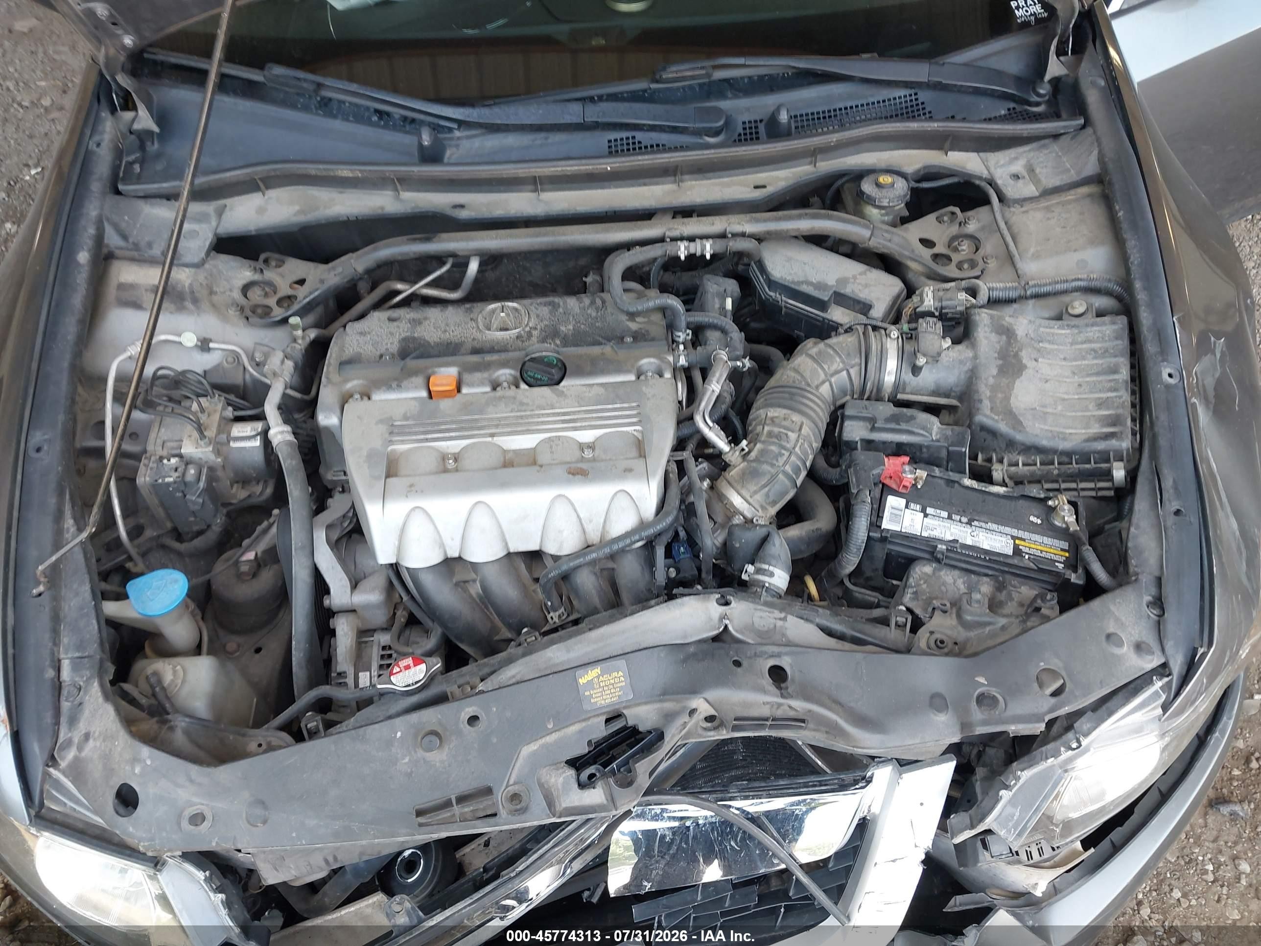 2009 Acura Tsx   Gray vin: JH4CU266X9C023482
