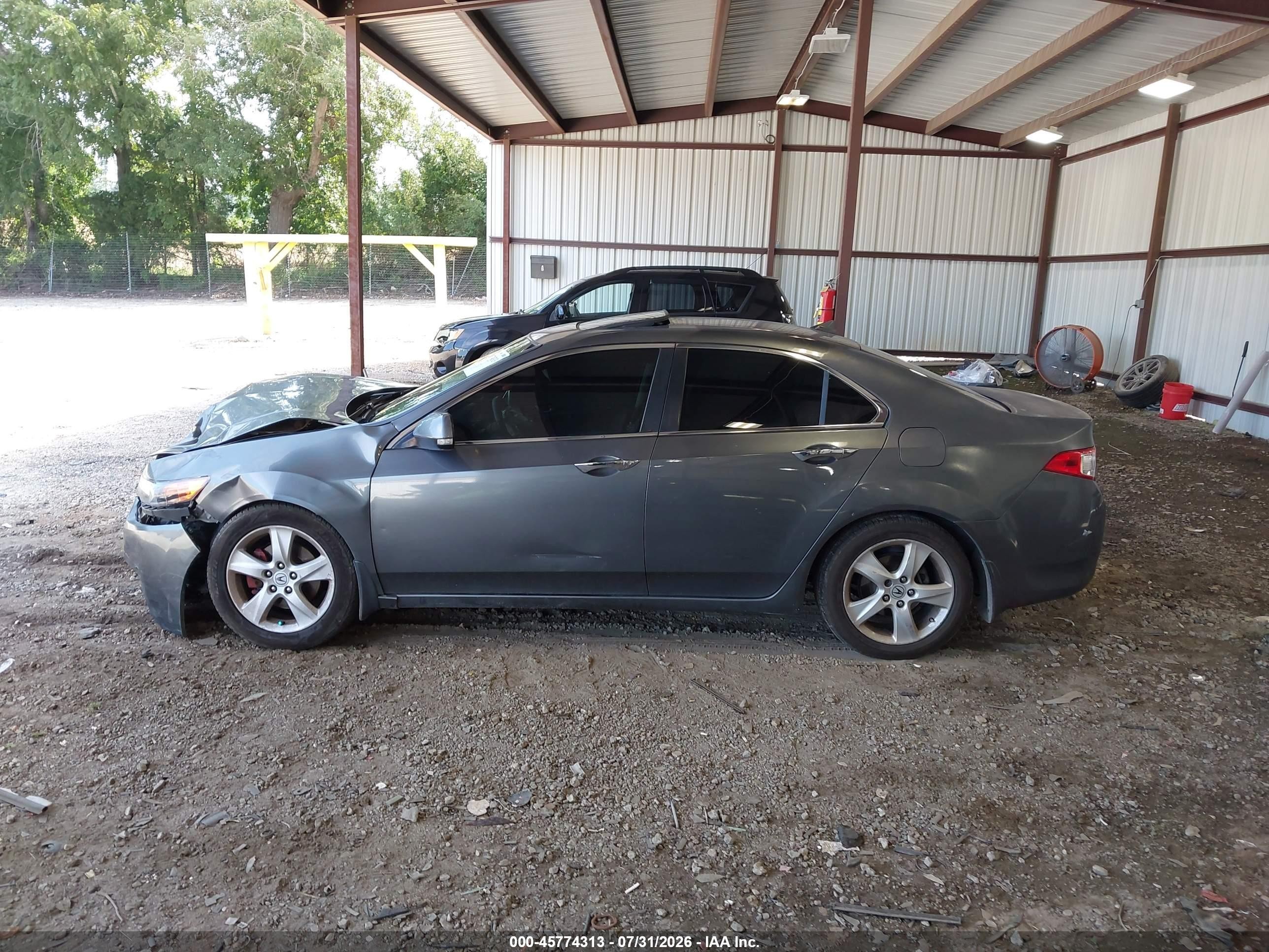 2009 Acura Tsx   Gray vin: JH4CU266X9C023482