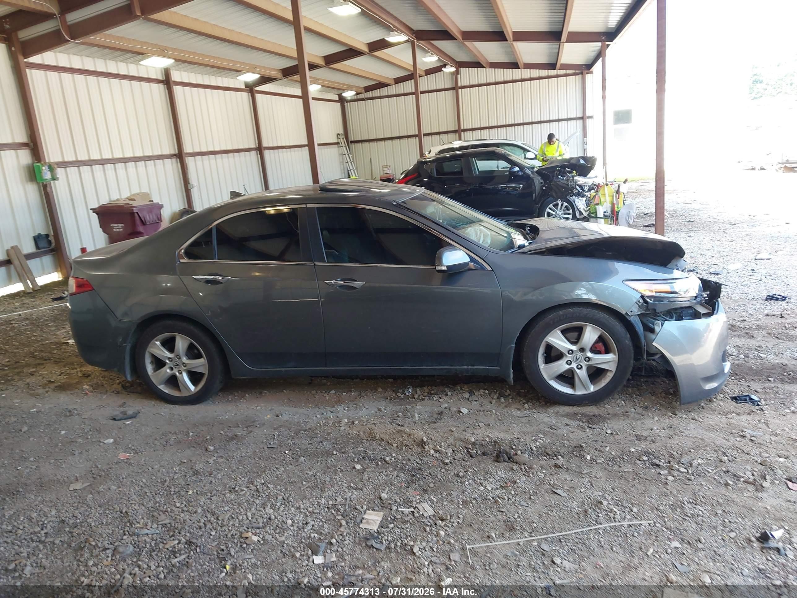 2009 Acura Tsx   Gray vin: JH4CU266X9C023482