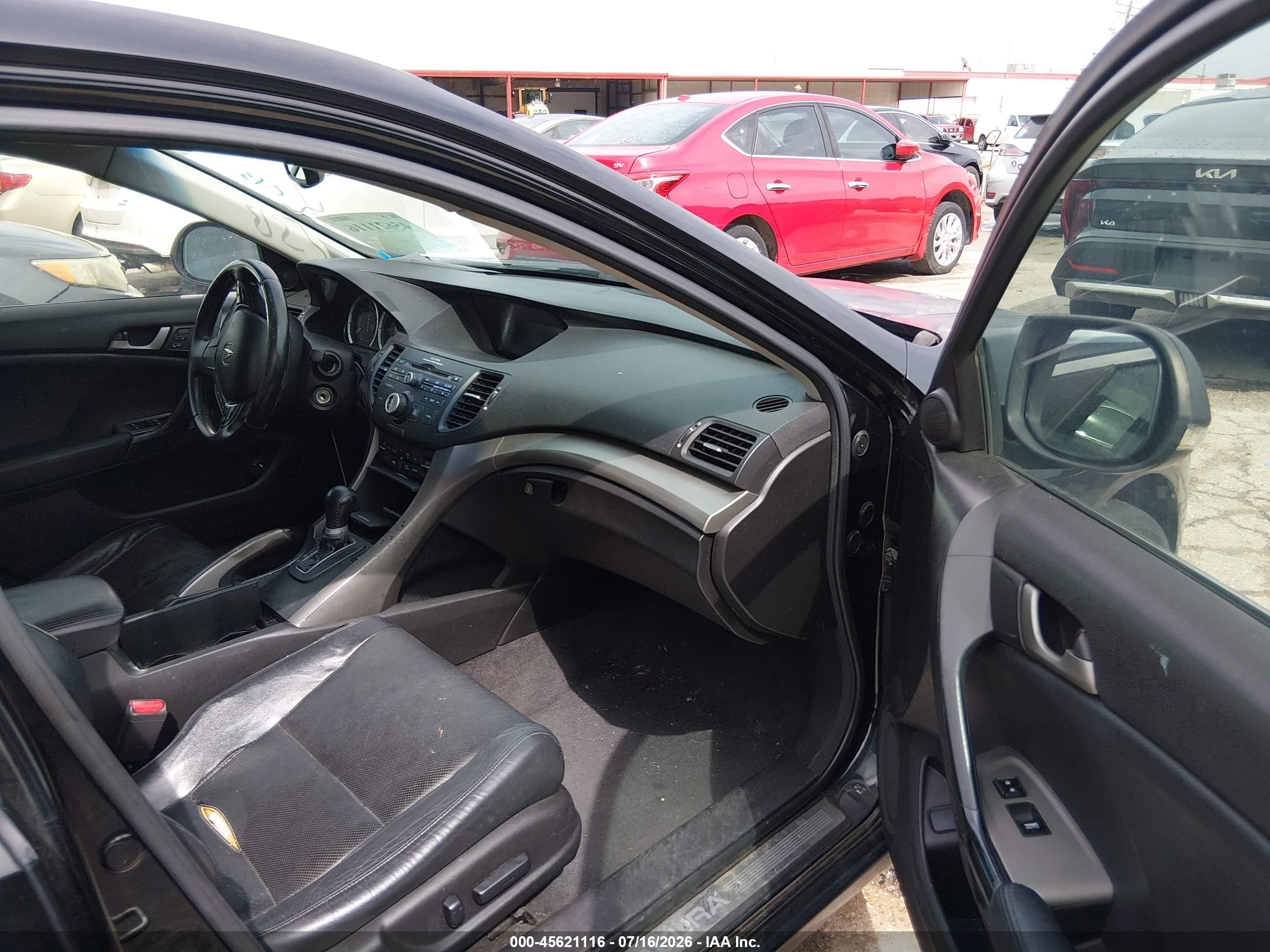 2009 Acura Tsx   Black vin: JH4CU266X9C024342