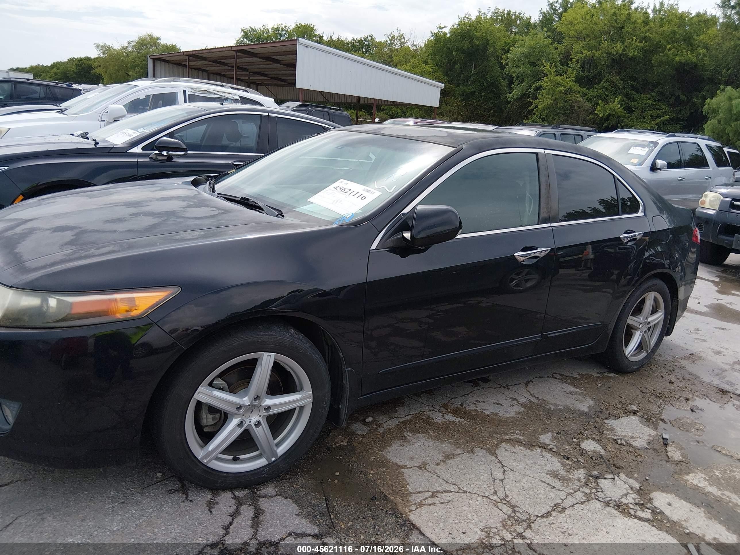 2009 Acura Tsx   Black vin: JH4CU266X9C024342
